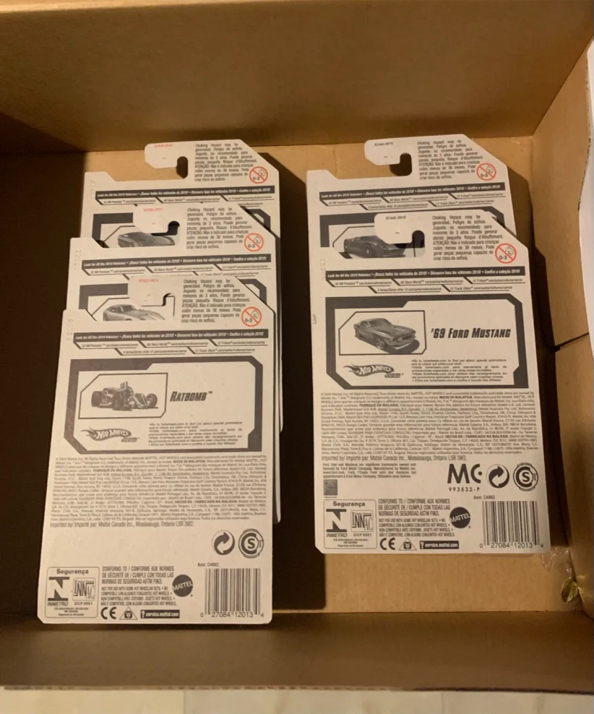 LOT of 5 Hot Wheels NEW Treasure Hunts 2010 image indicator(3)