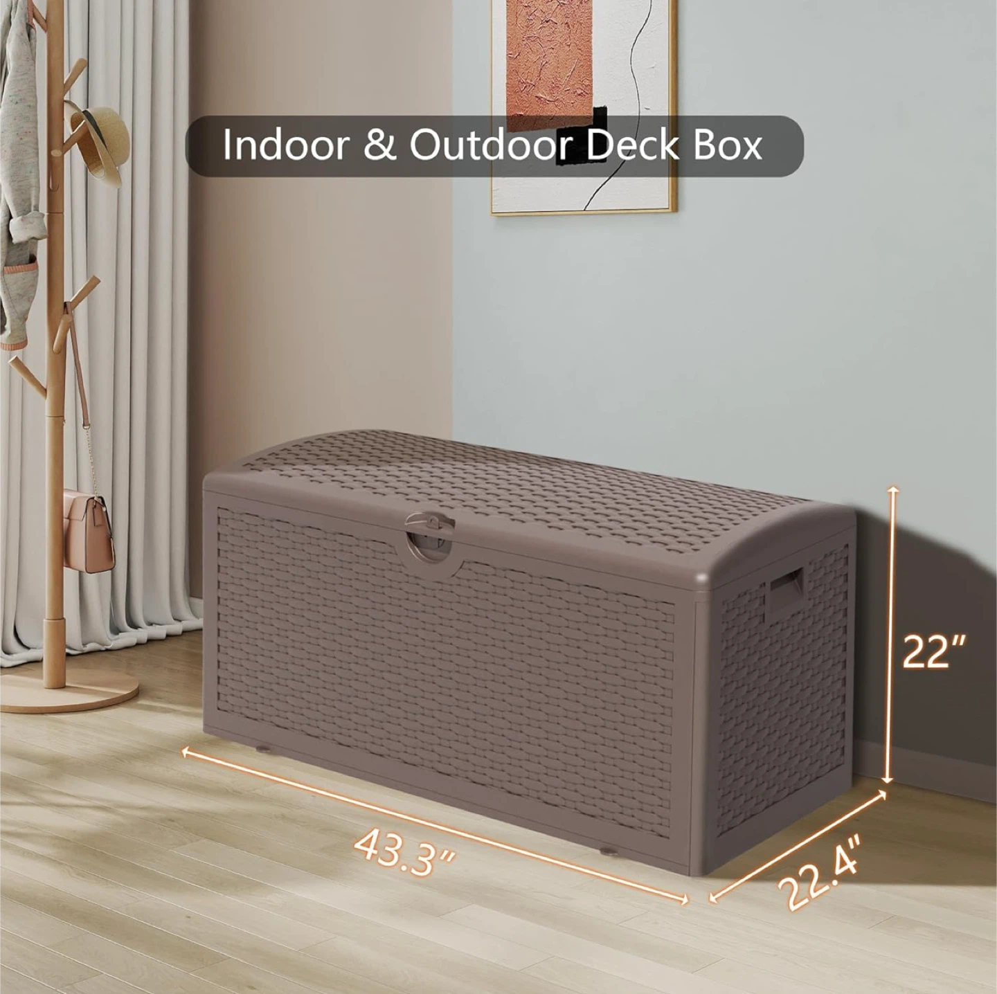 Indoor & Outdoor Deck Box 80 gallon - photo 3