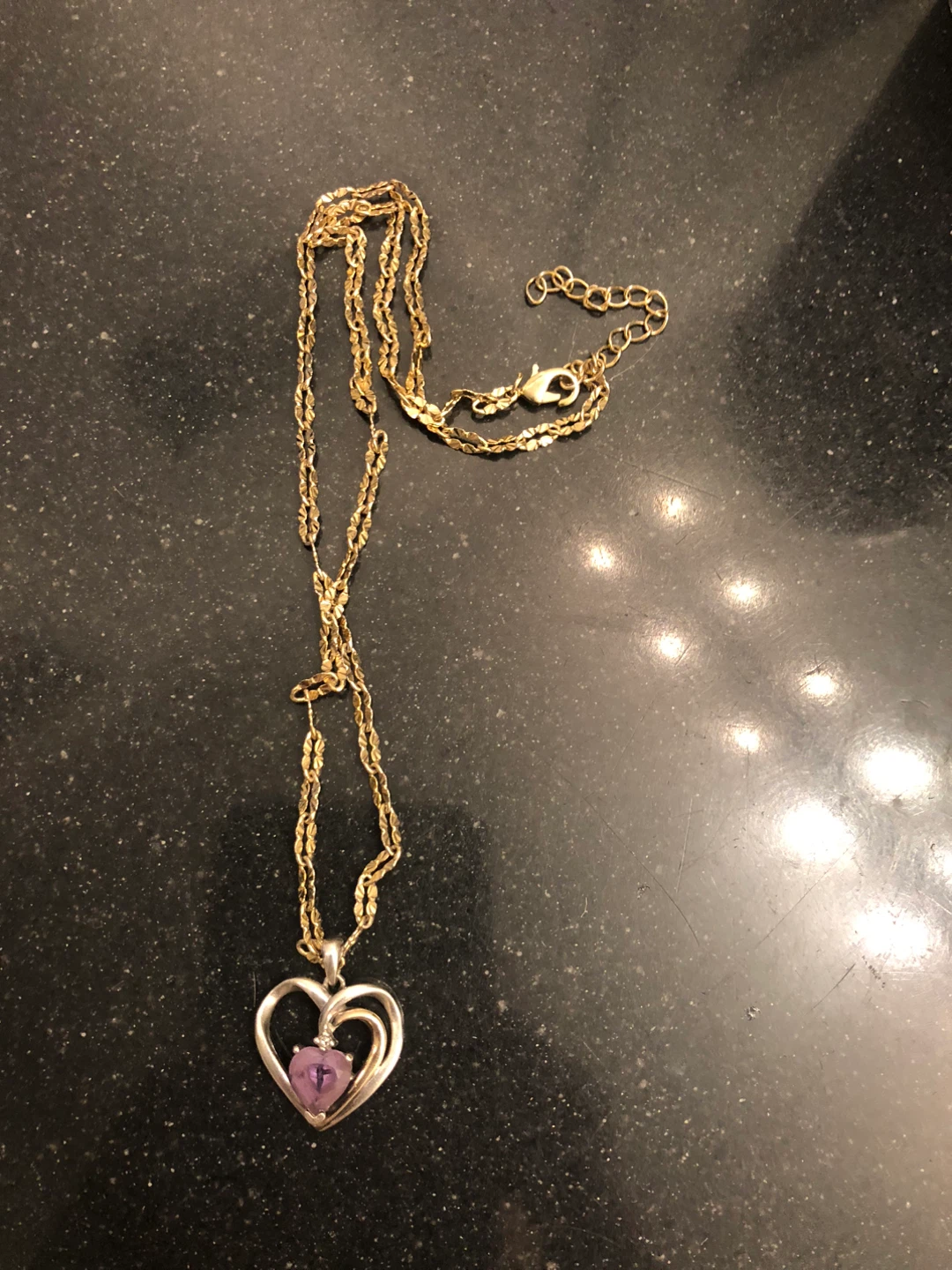 14K Gold Heart Pendant - photo 2