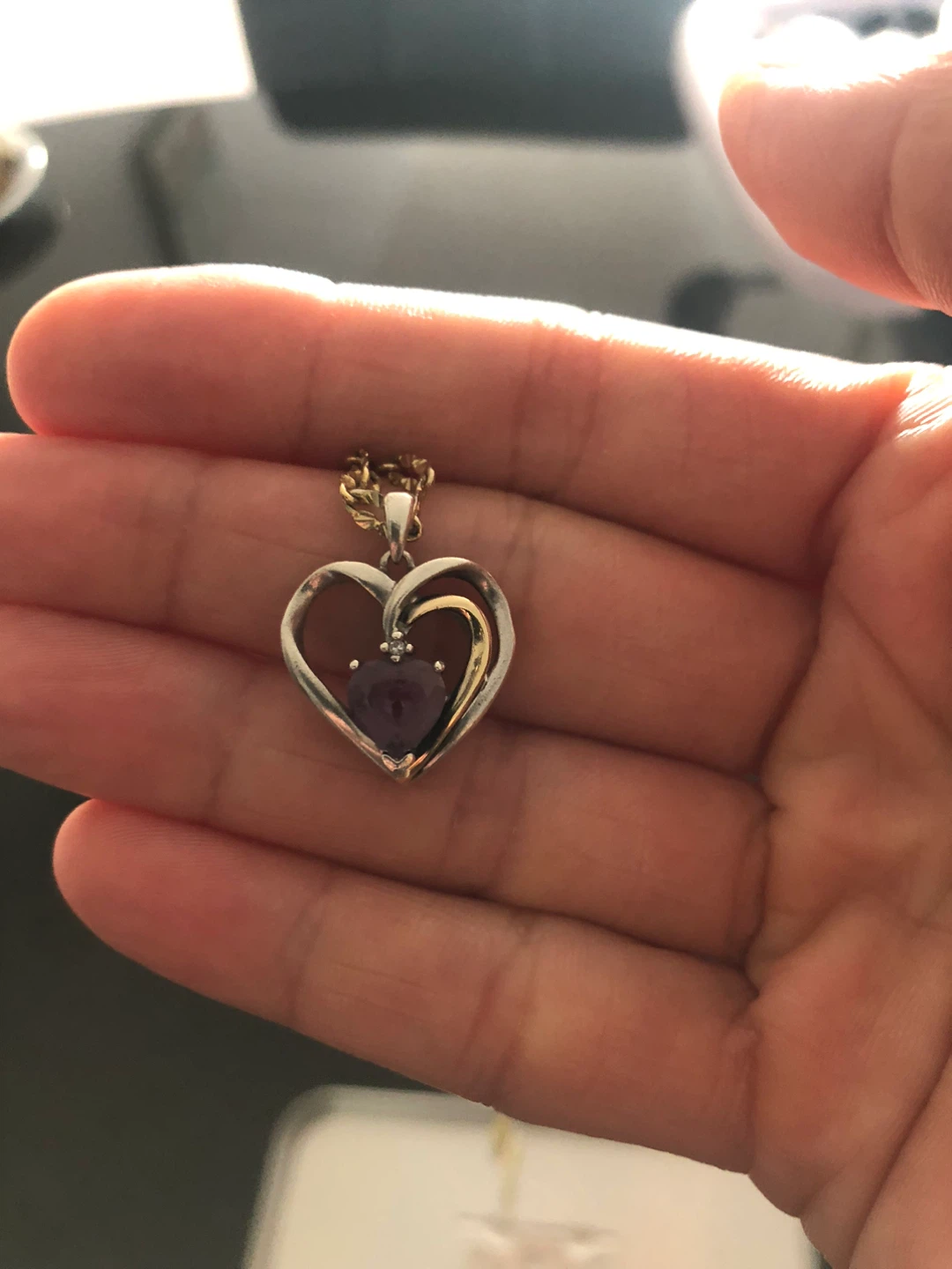 14K Gold Heart Pendant - photo 4