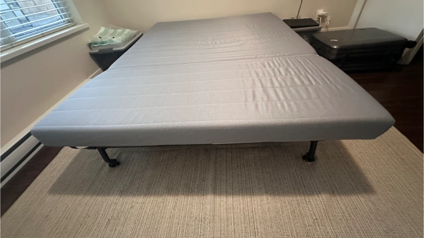 Ikea Lycksele Lovas Sofa Bed - Grey - photo 4