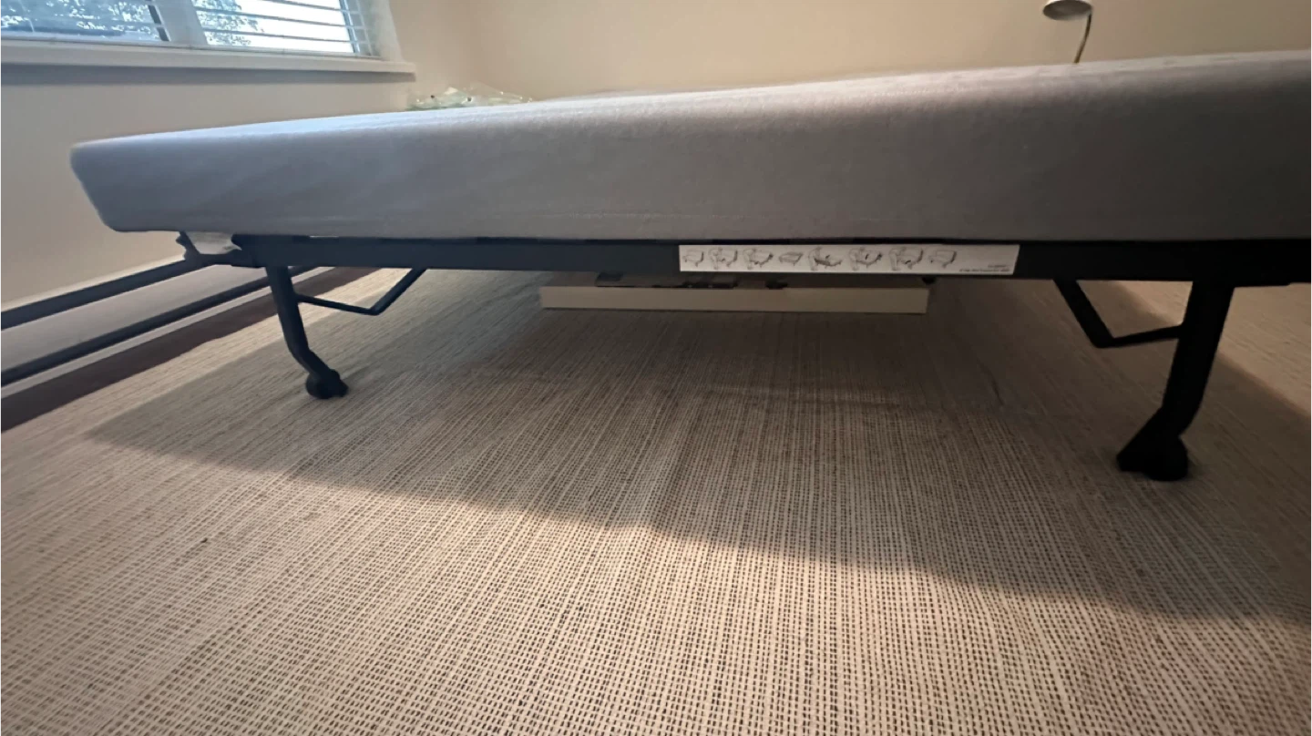 Ikea Lycksele Lovas Sofa Bed - Grey - photo 5
