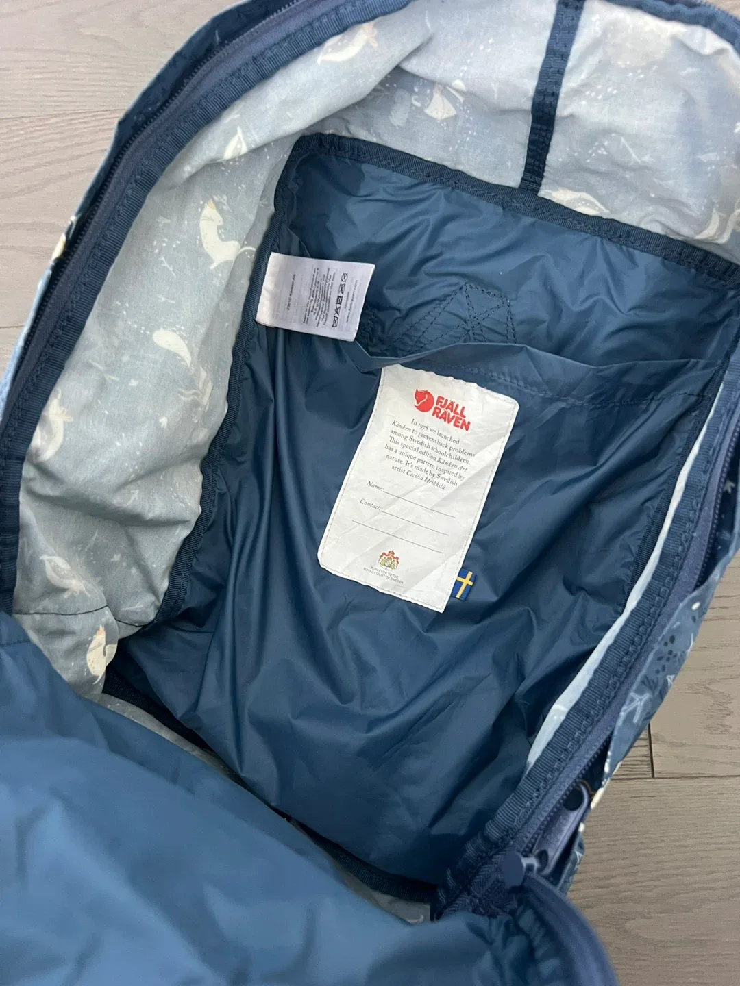 Fjallraven Kanken Backpack - Blue Wild Fable image indicator(3)