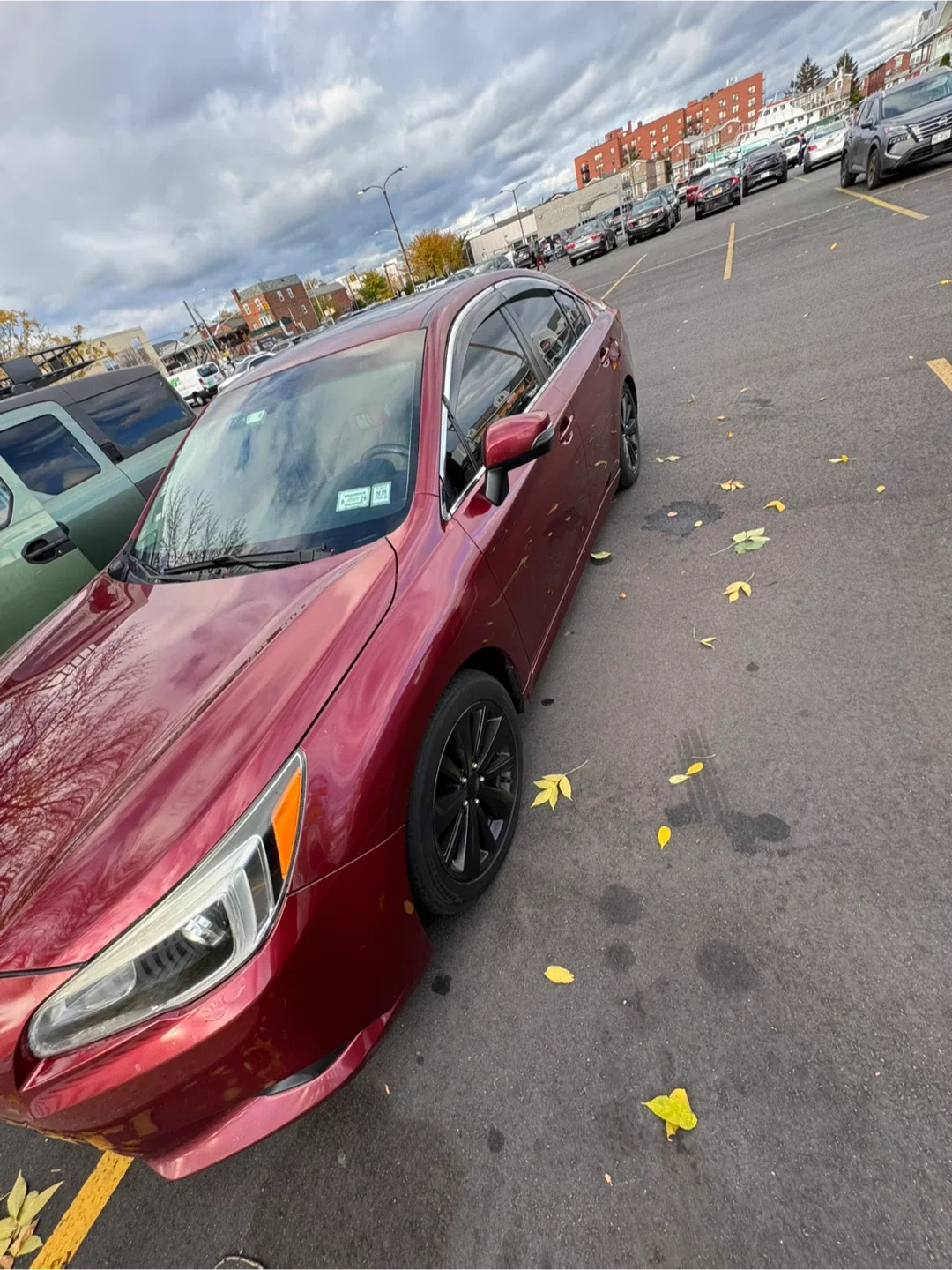 Red Subaru Legacy Sedan image indicator(2)