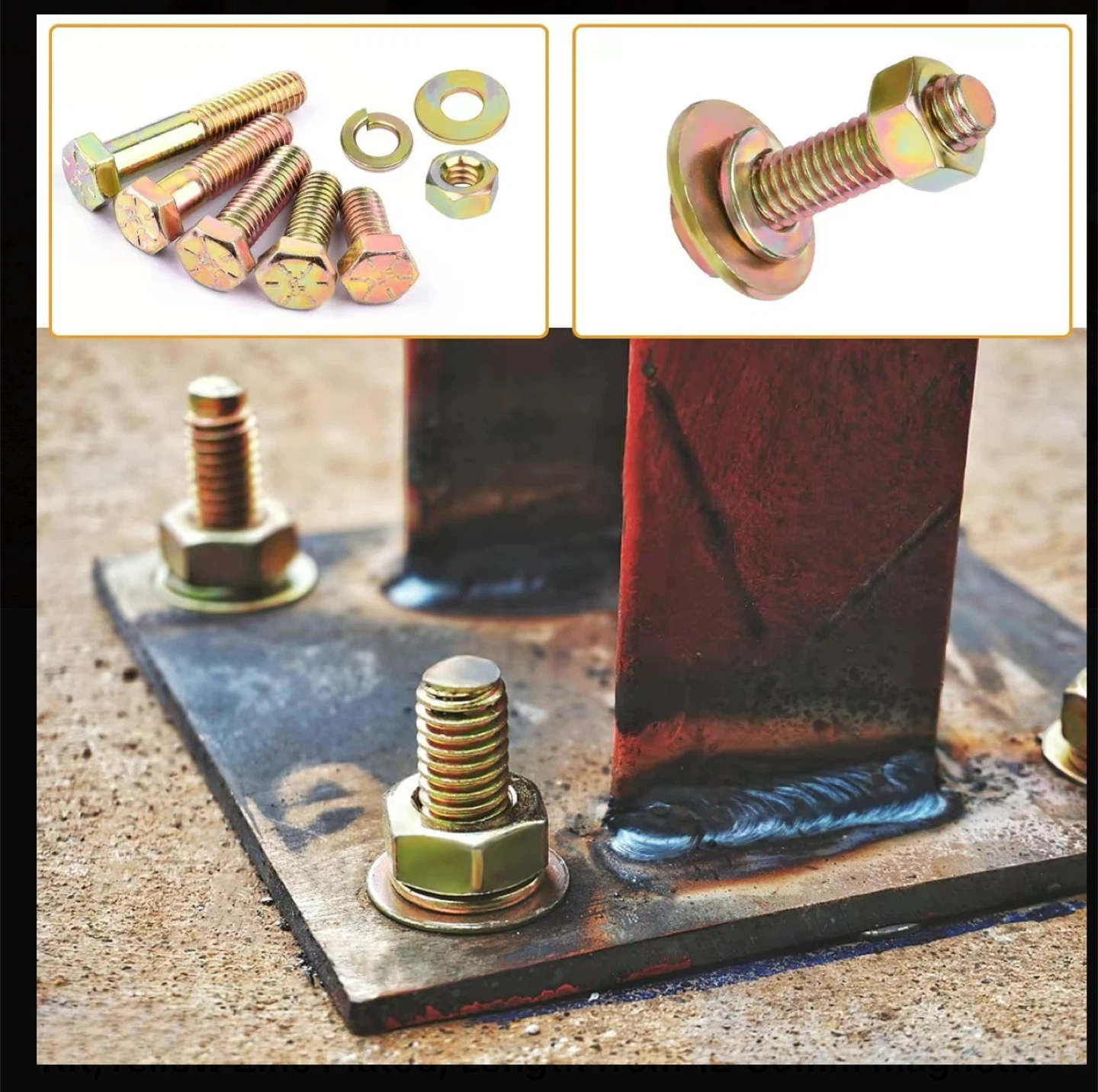 FOLIV 566 pcs Grade 8.8 Metric Bolt Assortment Kit - photo 4