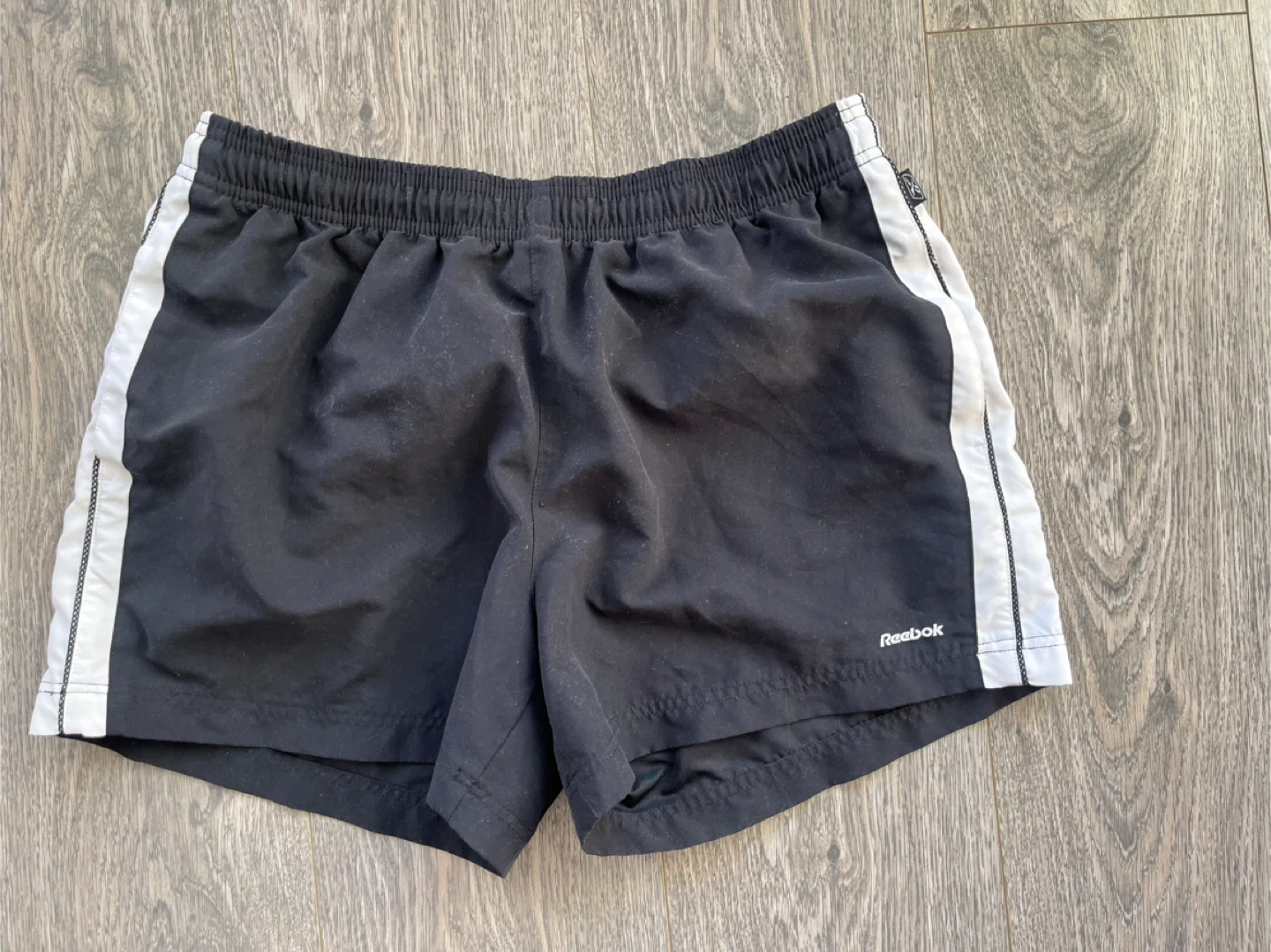 Men’s L Reebok Black Running Shorts