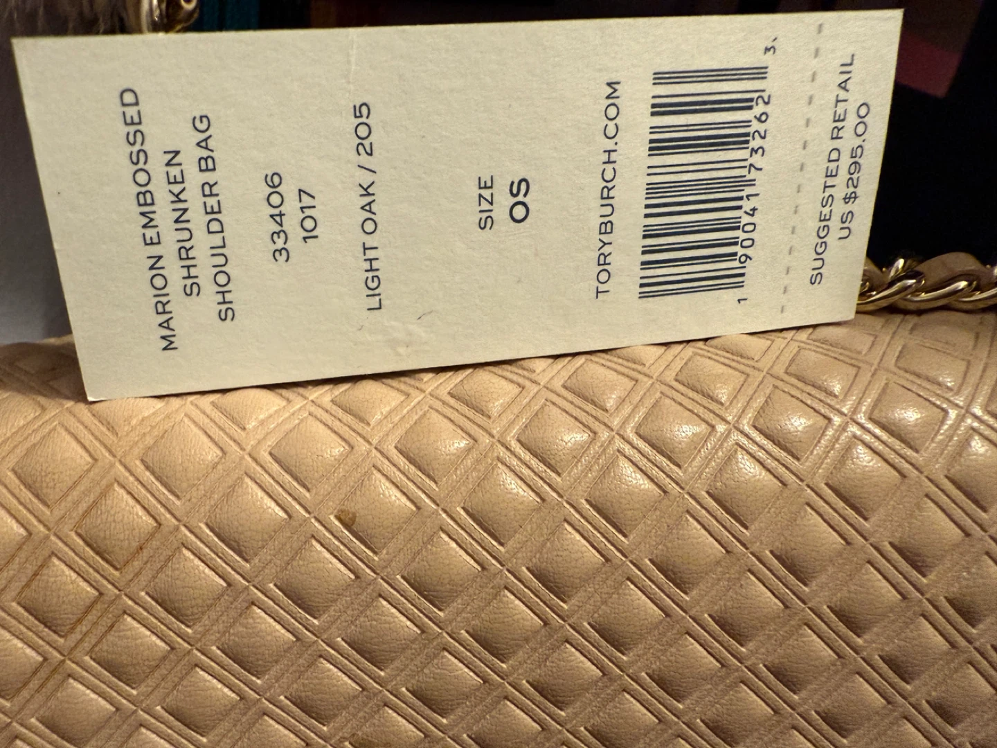 Tory Burch Kira Quilted Chain Wallet - Beige🥕 - photo 5