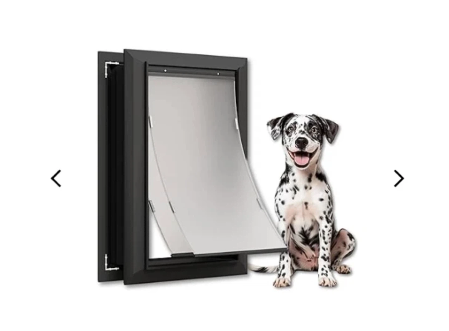 NEW Aluminum Large Dog Door for Exterior Doors