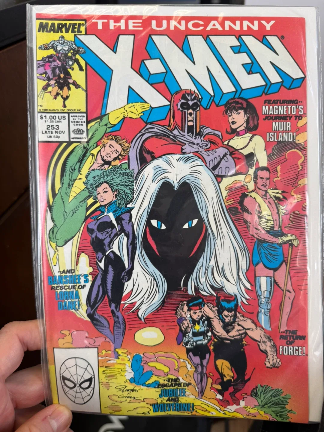 The Uncanny X-Men #253 Marvel Comic Book