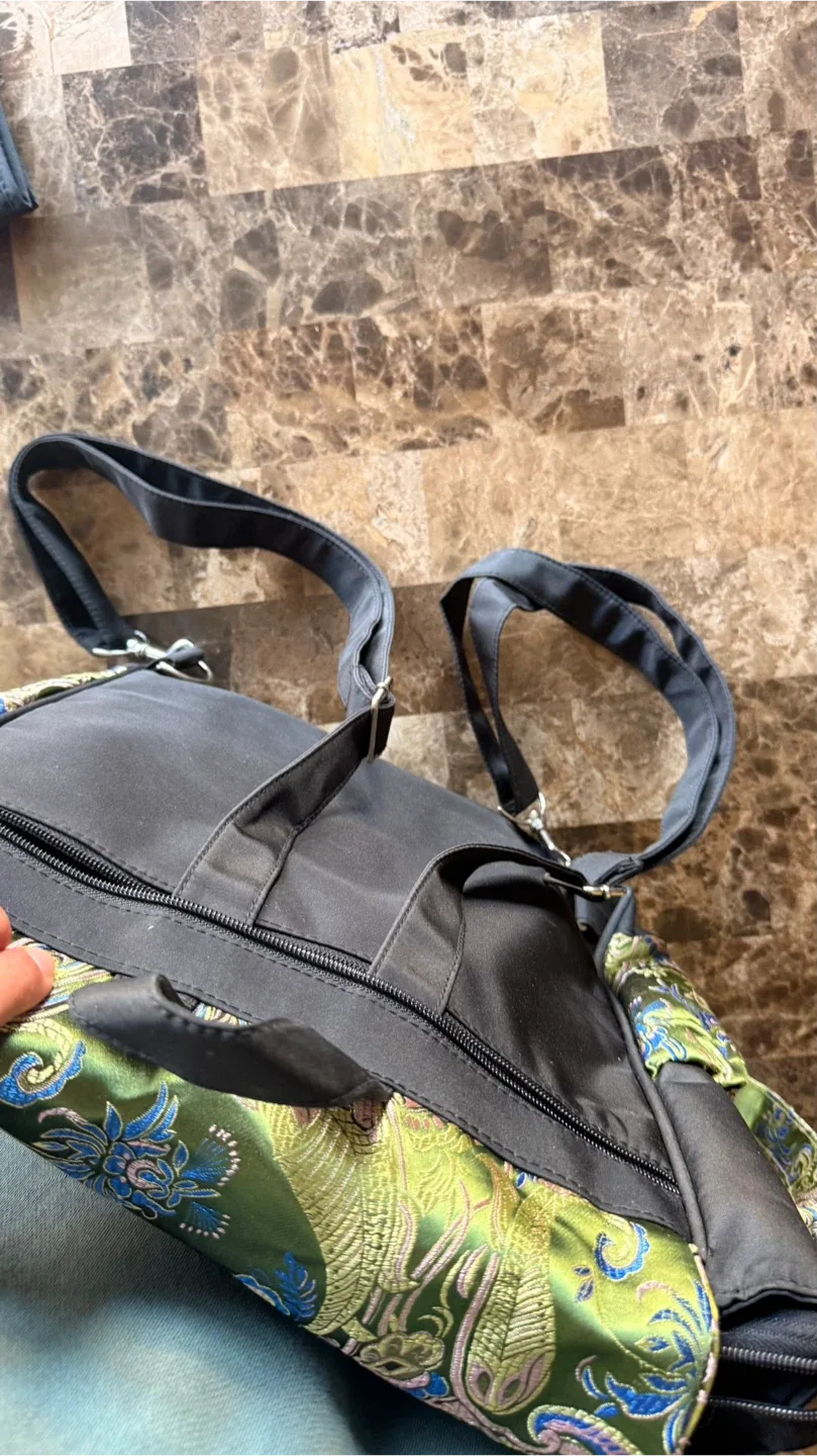 Isabella Fiore Green Paisley Diaper Bag image indicator(3)