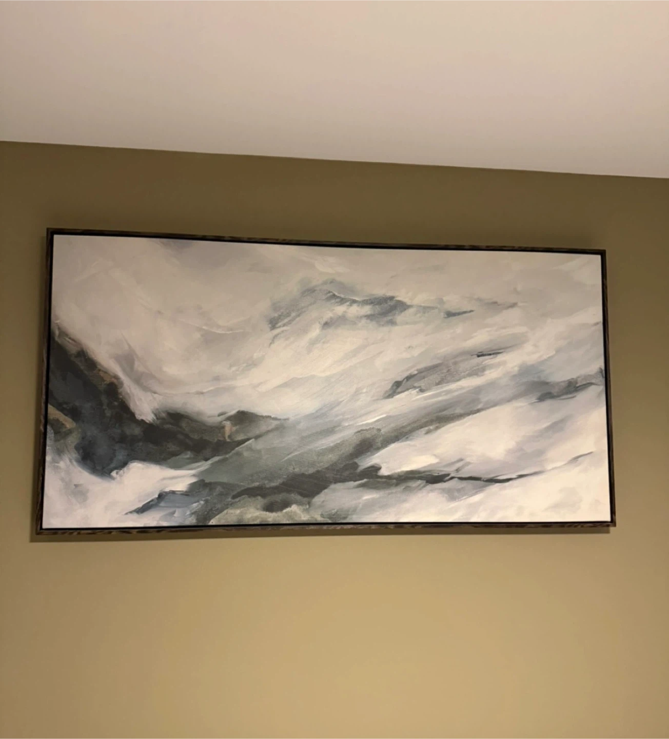 MUST GO - Framed Canvas Painting