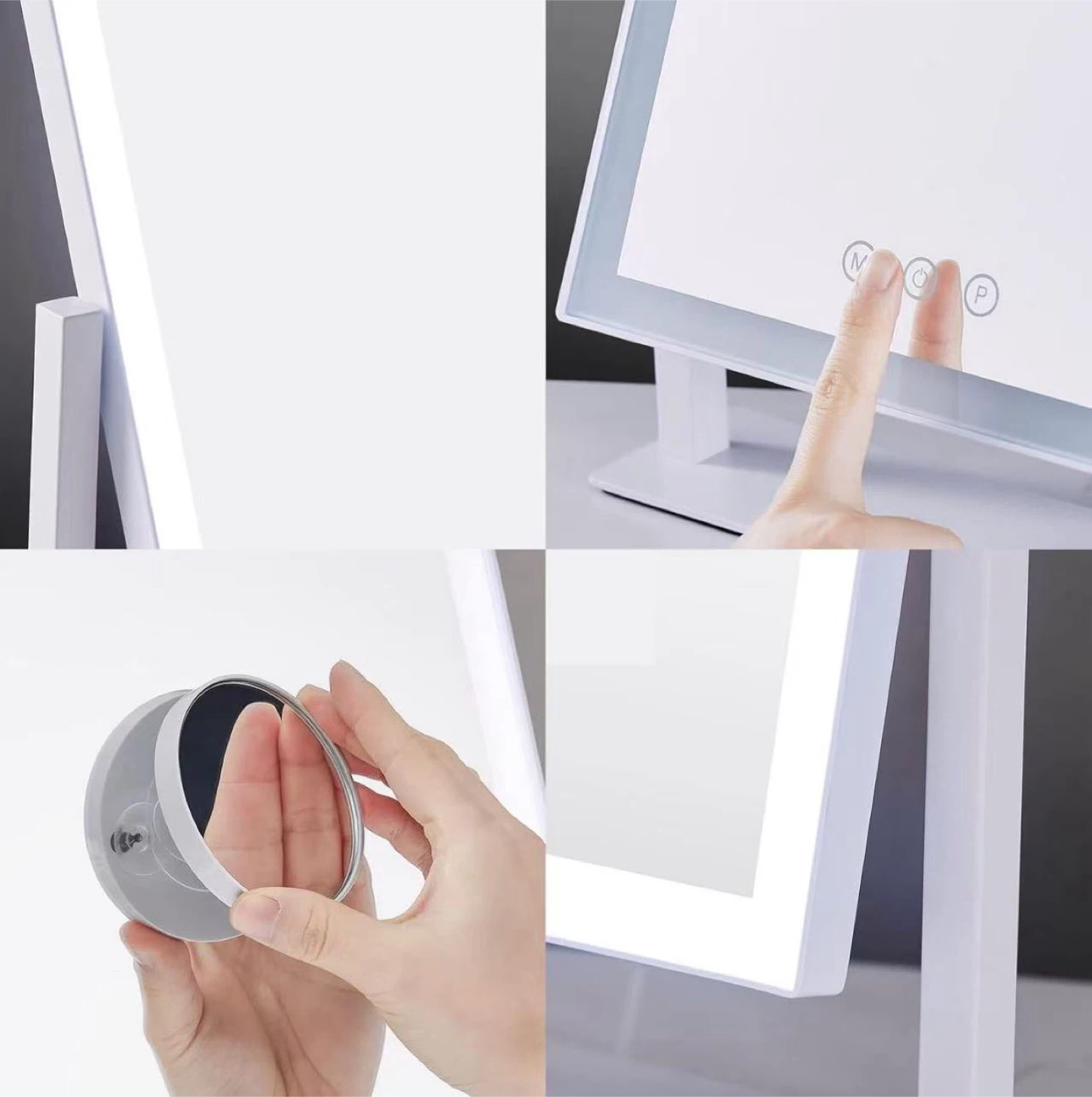 LED Lighted Vanity Makeup Mirror with 5X Magnification - photo 4