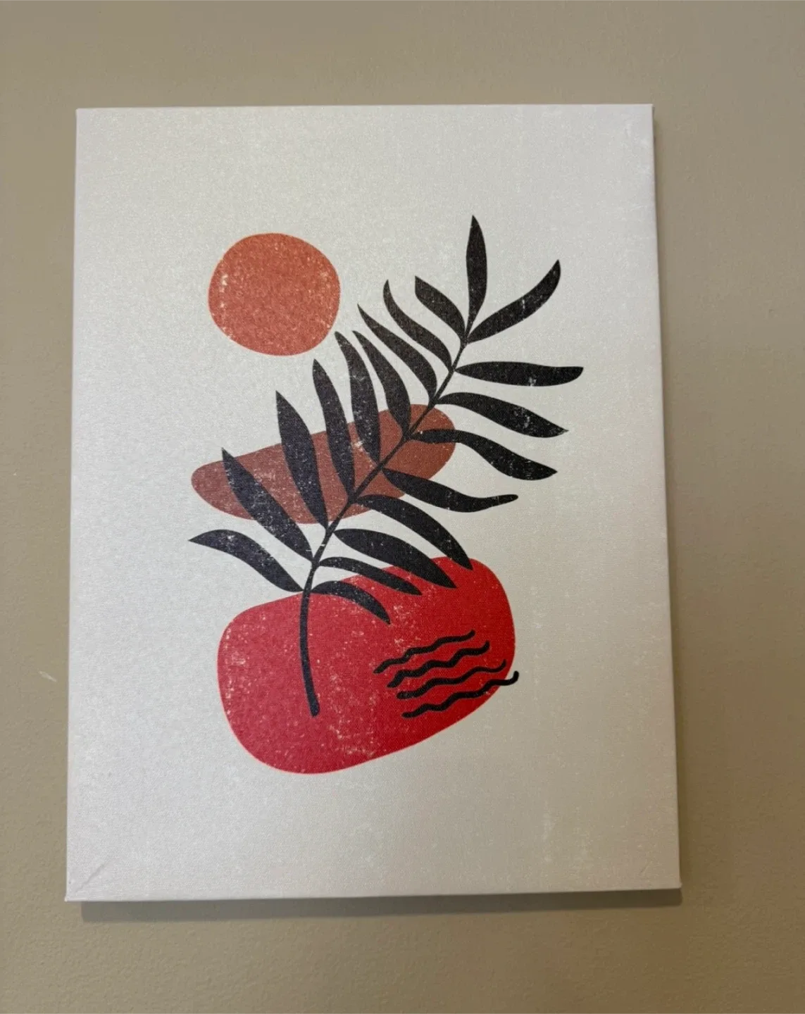 Set of 3 Abstract Botanical Wall Art Prints image indicator(4)