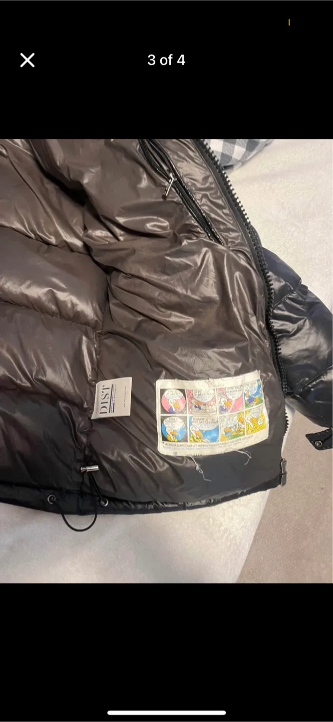 Moncler Black Puffer Jacket image indicator(4)