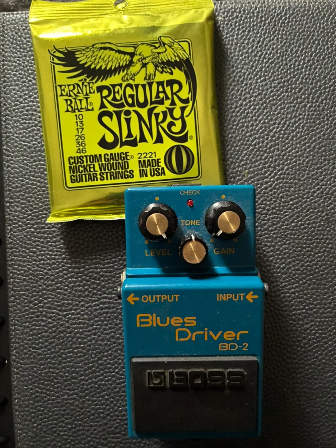 Boss Blues Driver BD-2 Pedal w/ Ernie Ball Strings image indicator(2)