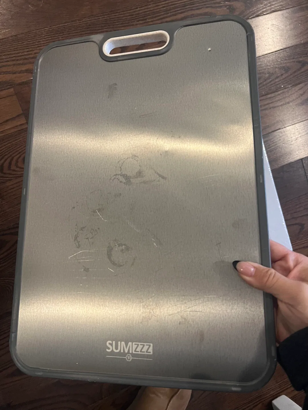 Brand new Titanium Double Sided Cutting Board image indicator(3)