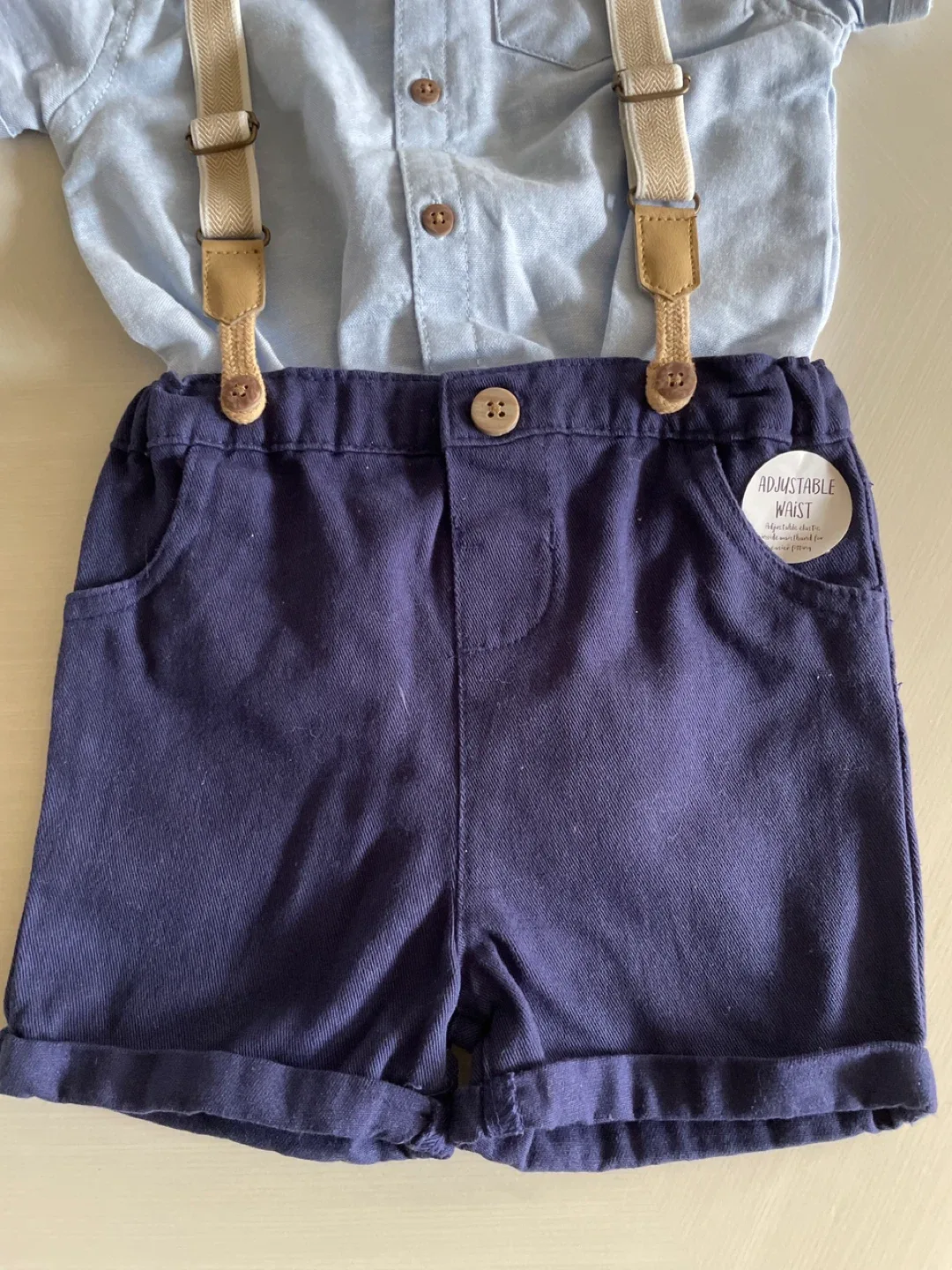 Little Gent 12M Outfit - New with Tags! image indicator(6)