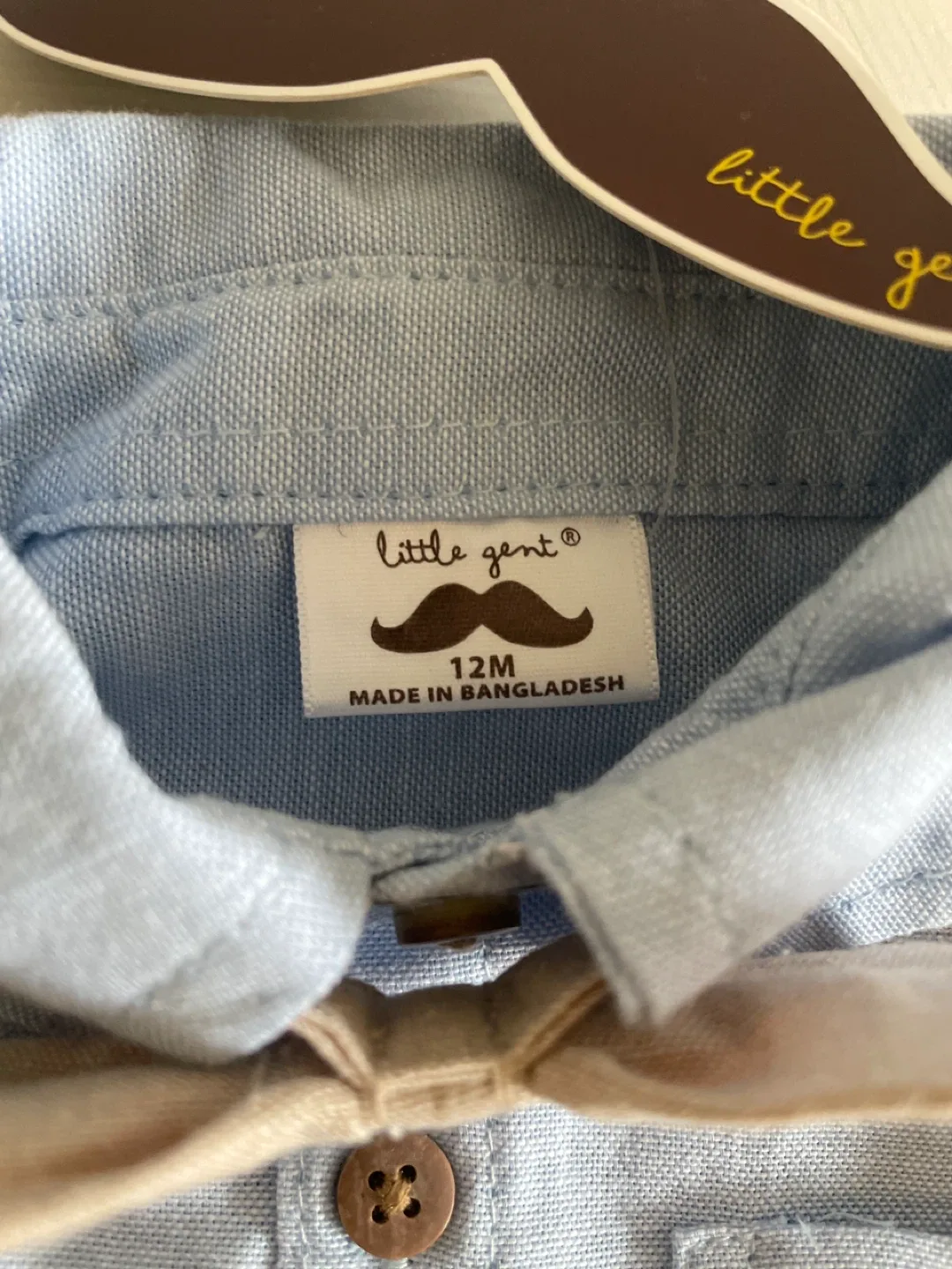 Little Gent 12M Outfit - New with Tags! image indicator(5)