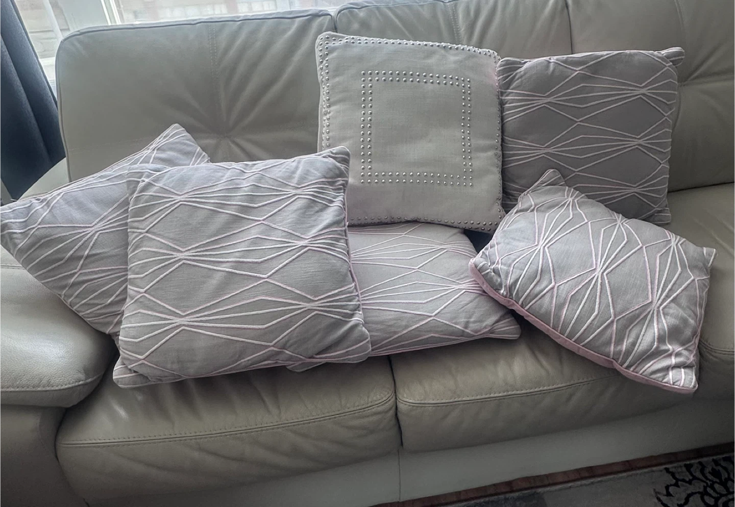 Decorative Throw Pillows - Set of 5