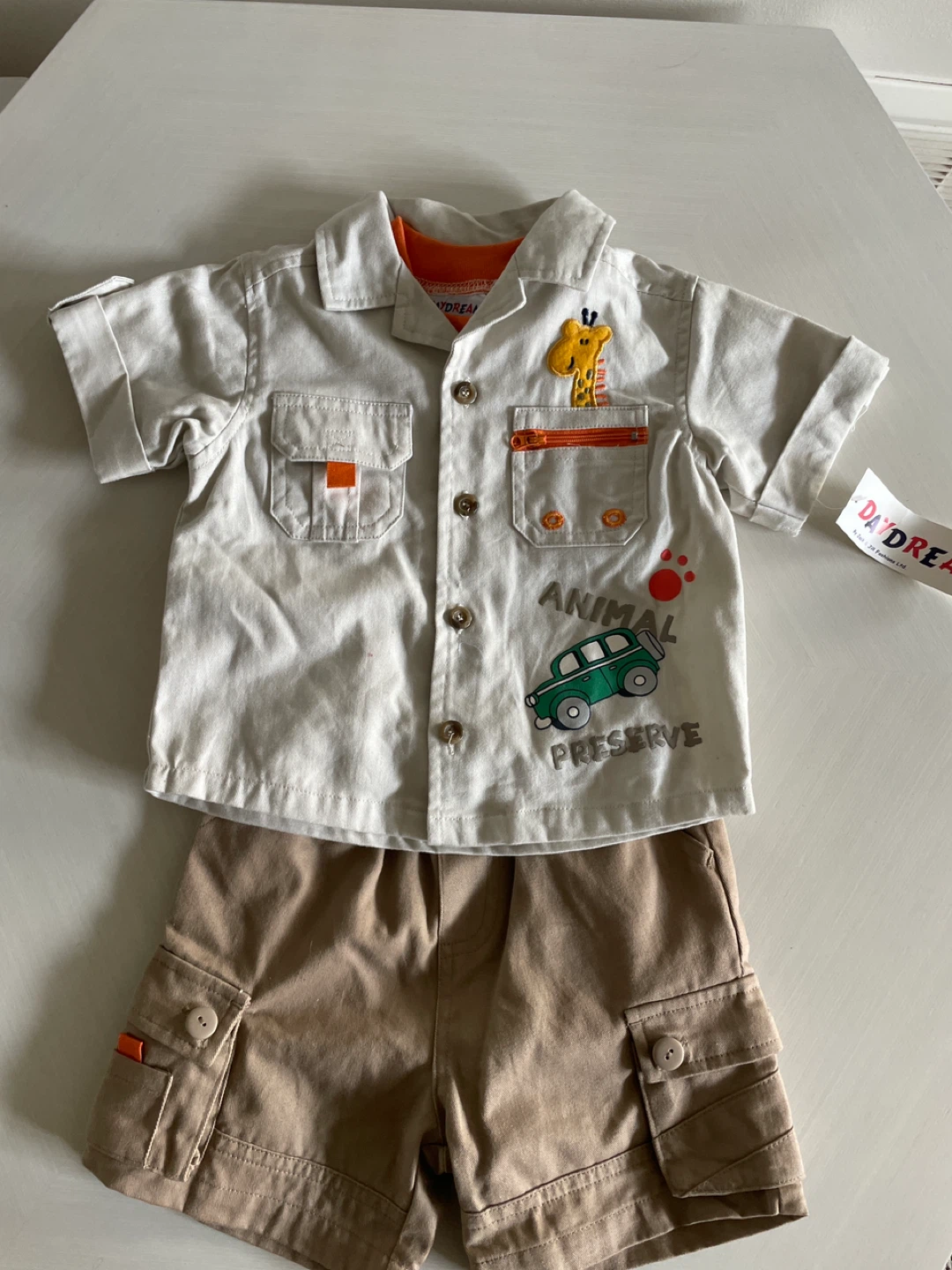 Daydream Baby Safari 12 month Outfit
