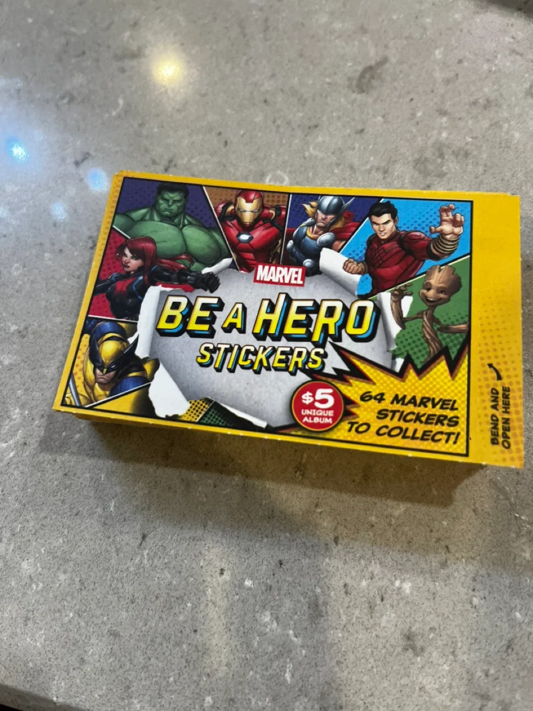 Marvel Be A Hero Stickers - 64 Stickers to Collect! image indicator(3)