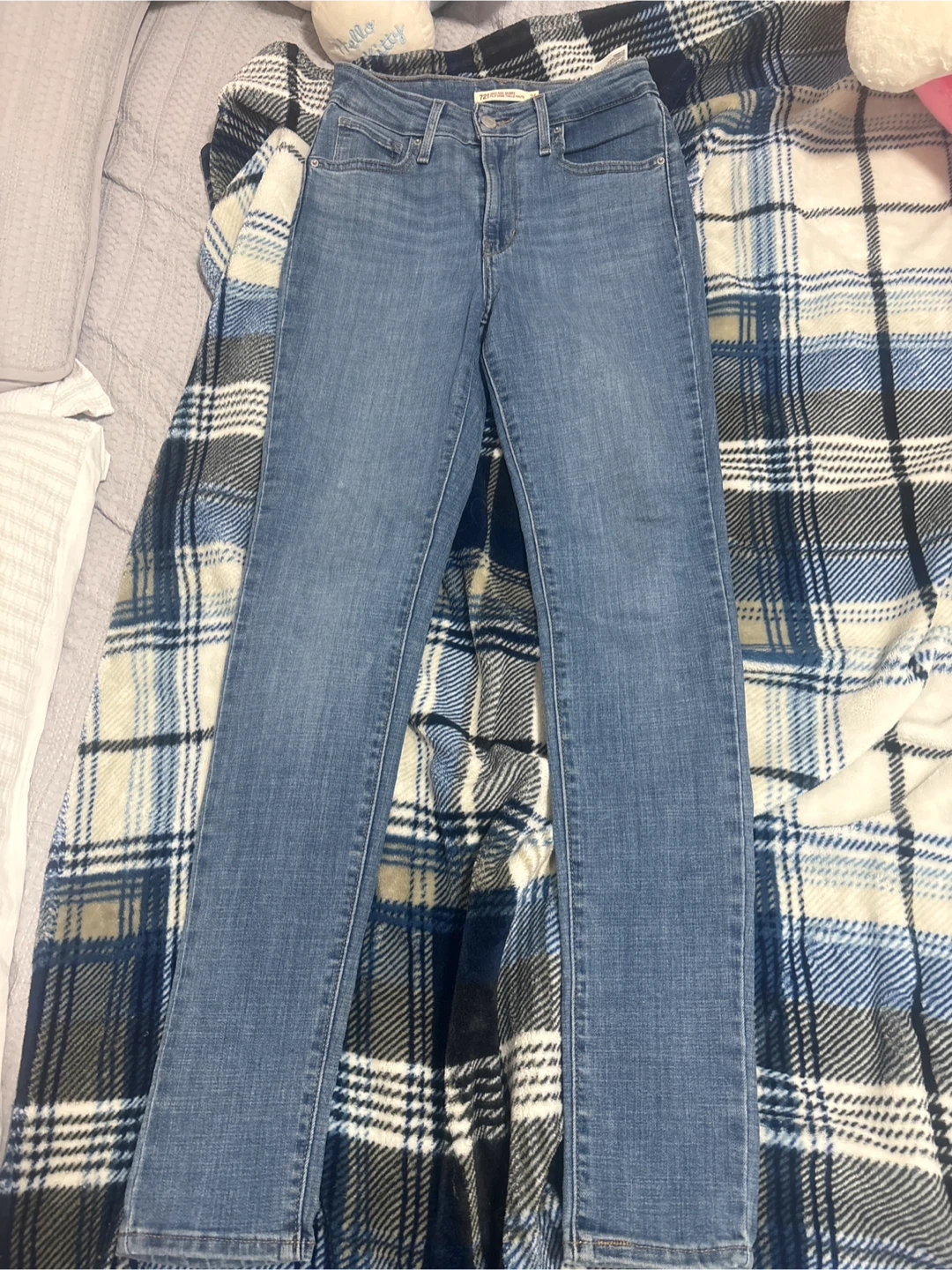 Levi's 721 High Rise Skinny Jeans - Size 26 - photo 2