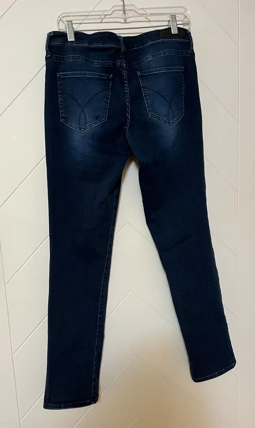 Calvin Klein Stretch Jeans Women Size 10 W30 L32 Straight image indicator(2)