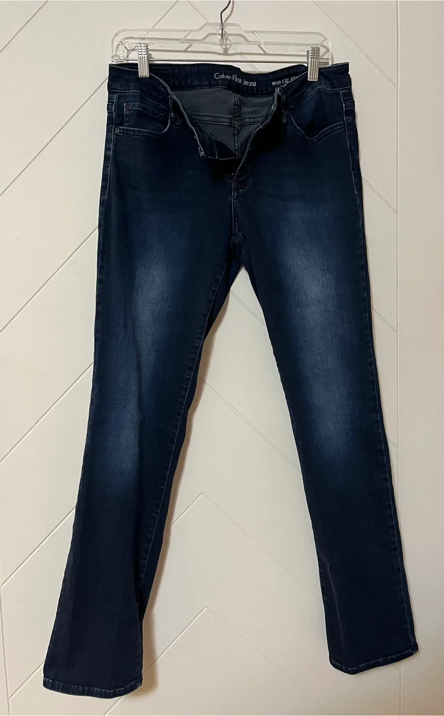 Calvin Klein Stretch Jeans Women Size 10 W30 L32 Straight thumbnail