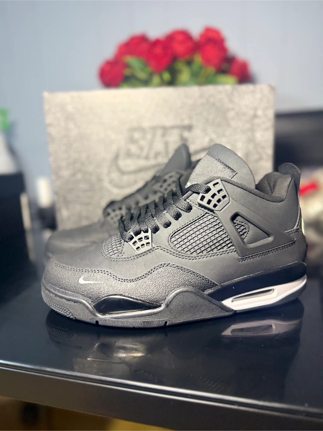 Nike Air Jordan 4 Retro Black Brick - photo 2