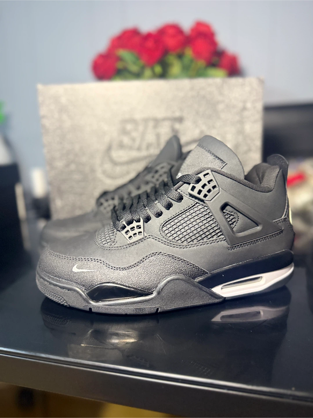Nike Air Jordan 4 Retro Black Brick