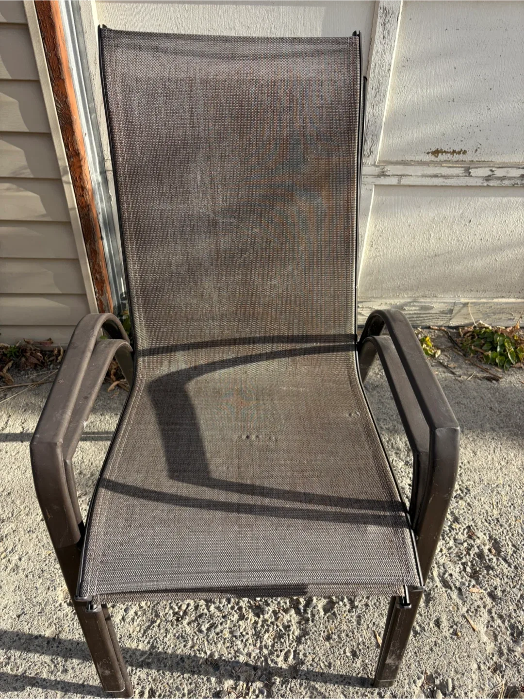 Outdoor Patio Chair - Brown thumbnail