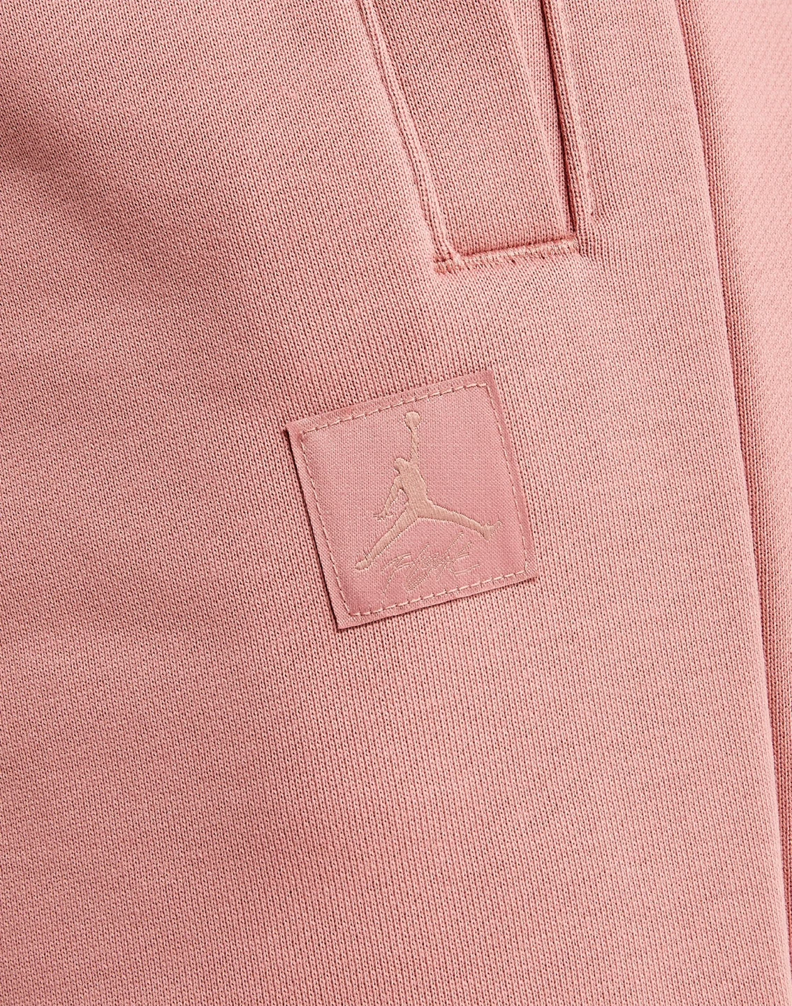 Air Jordan Flight Loose Fit Fleece Pink Jogging Pants - photo 2