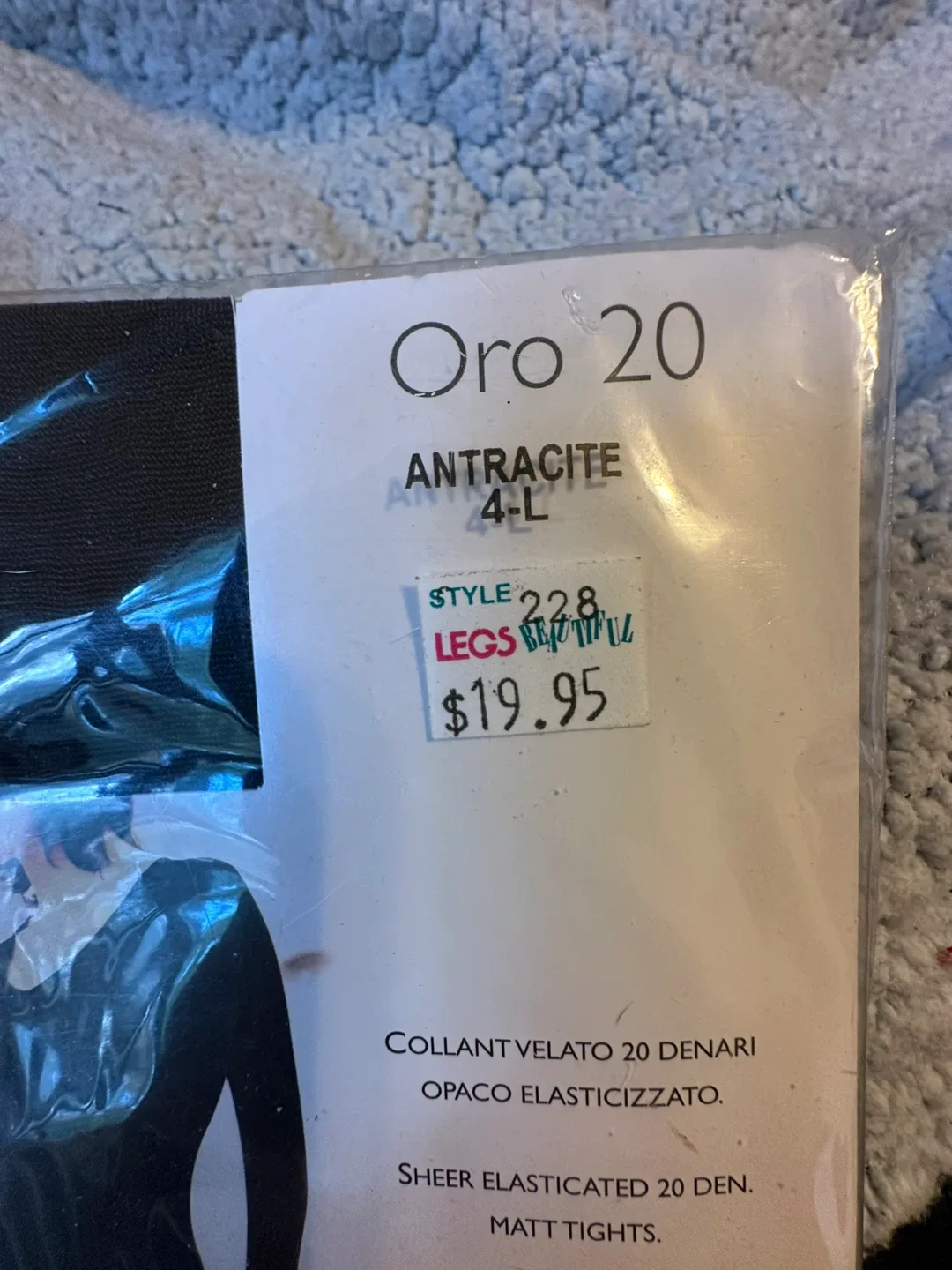 Philippe Matignon Sheer Tights - Size 4-L image indicator(3)