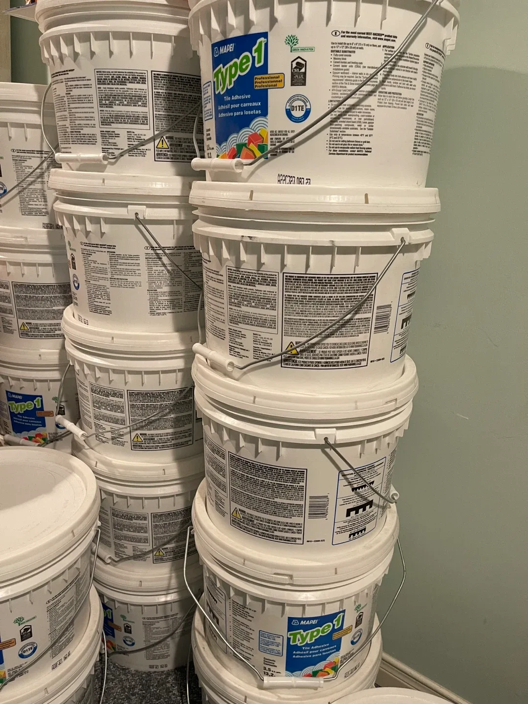 Mapei Type 1 Tile Adhesive - 3.5 US Gallons image indicator(2)