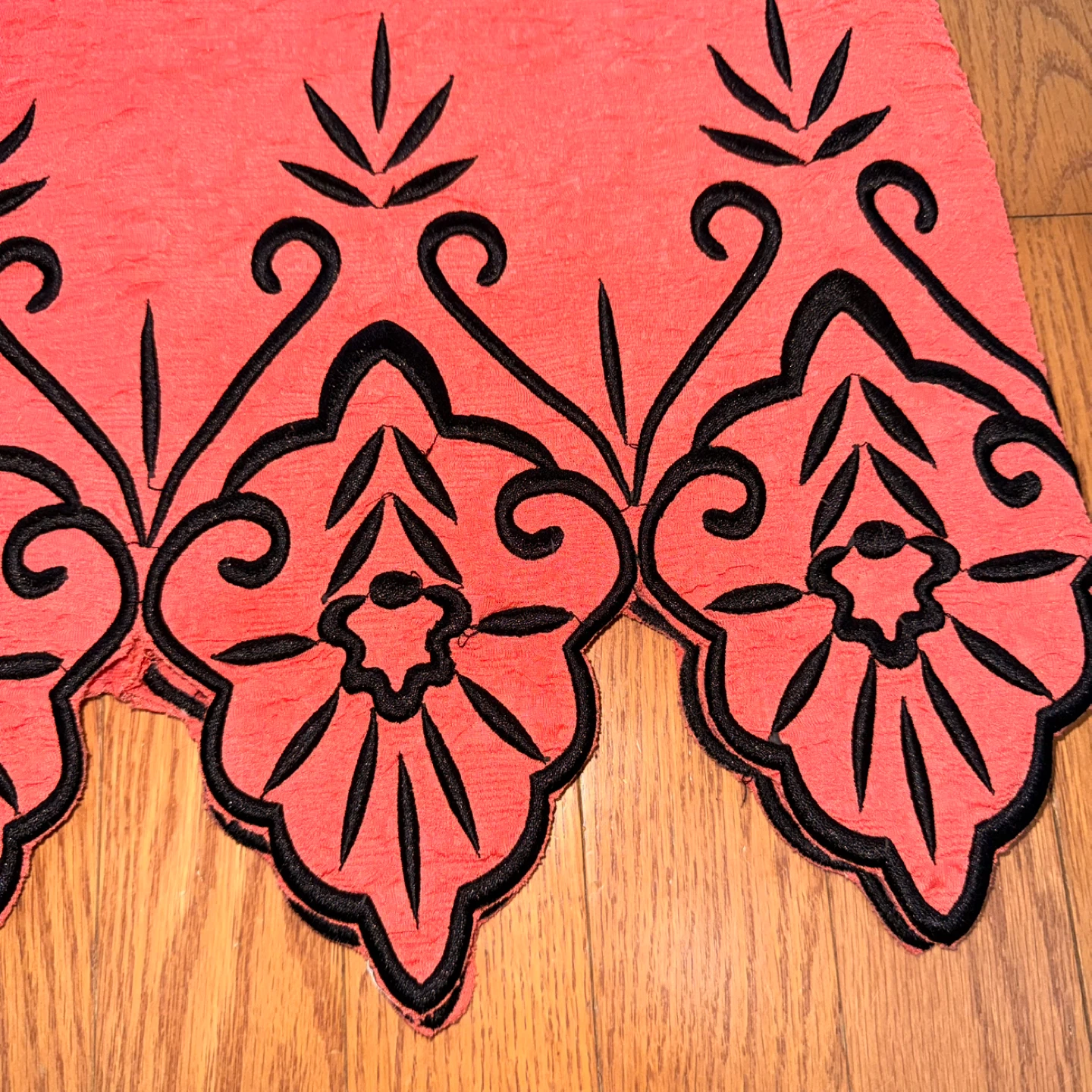 Fairycore Embroidered Lined Mini Skirt - photo 3