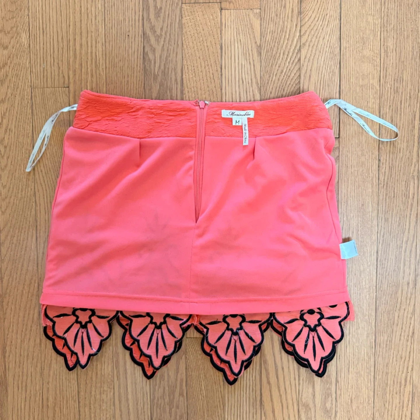 Fairycore Embroidered Lined Mini Skirt image indicator(7)