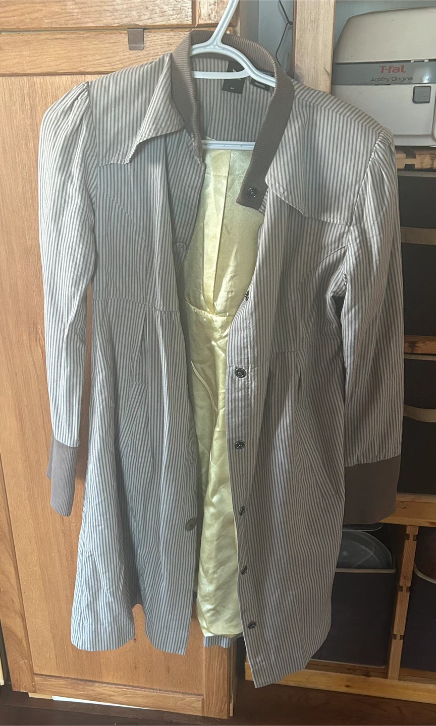 Industry S/P Striped Coat