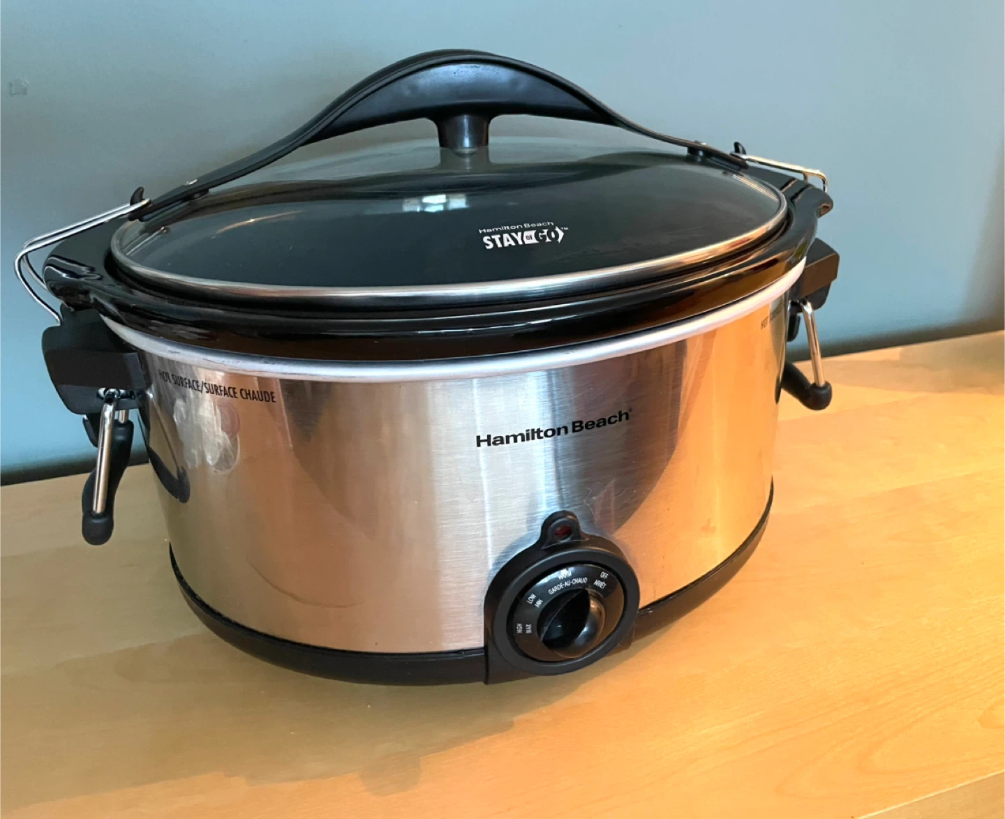 Hamilton Beach 6 Quart Stay or Go Deluxe Slow Cooker
