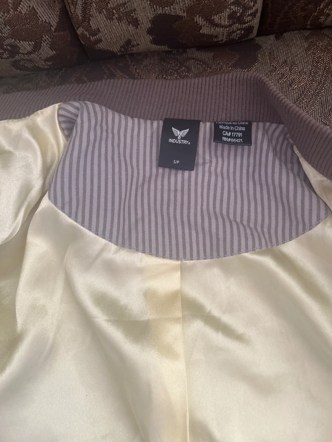 Industry S/P Striped Coat - photo 2