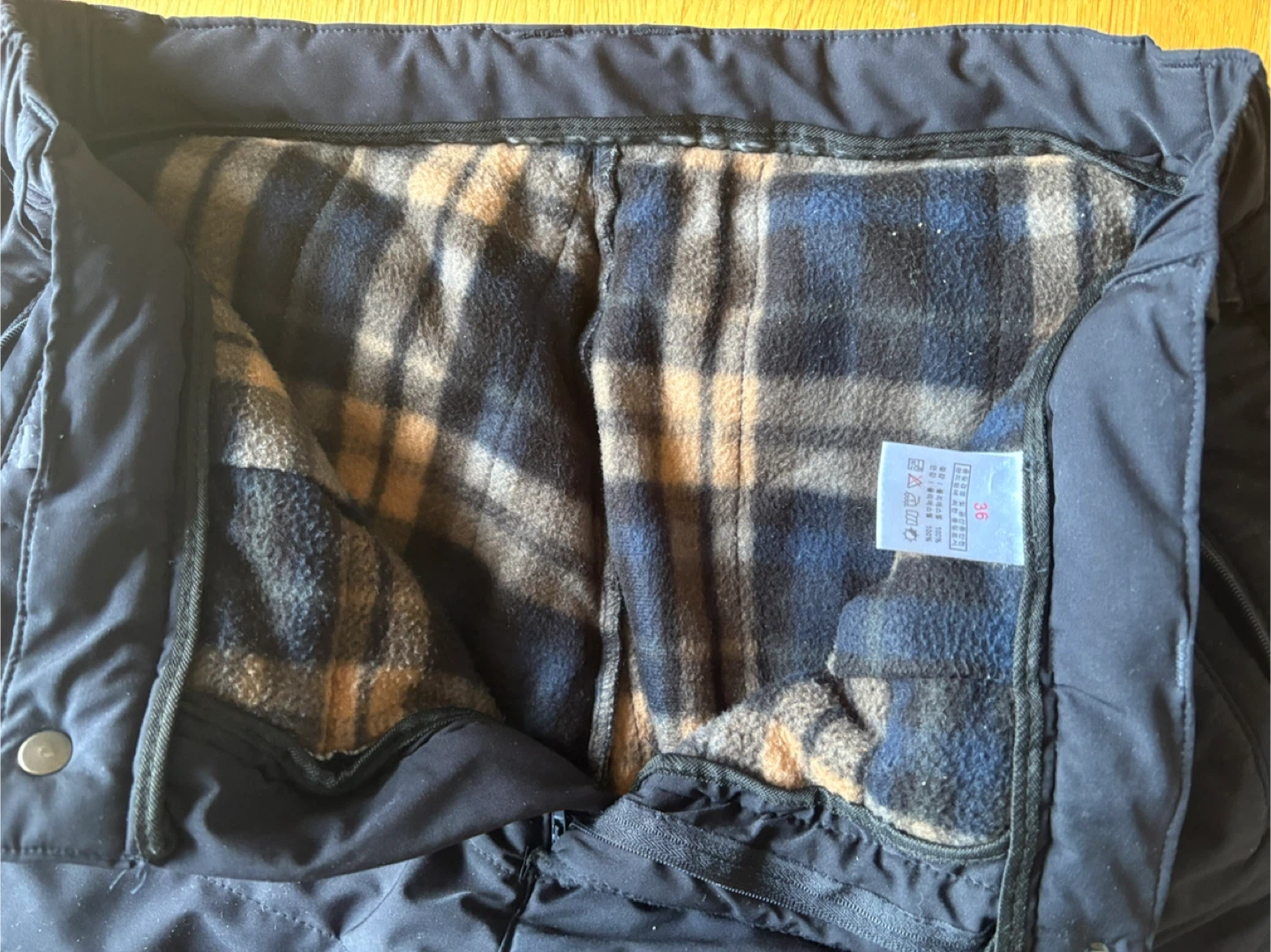 Winter Warm Padded Pants - Size 36 - photo 3