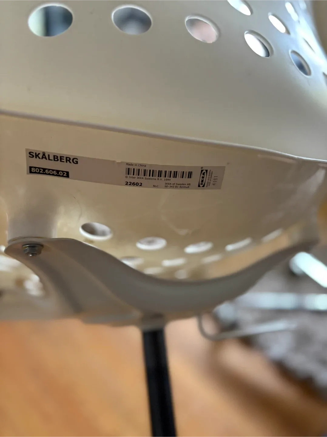 IKEA Skalberg Swivel Chair - White image indicator(6)