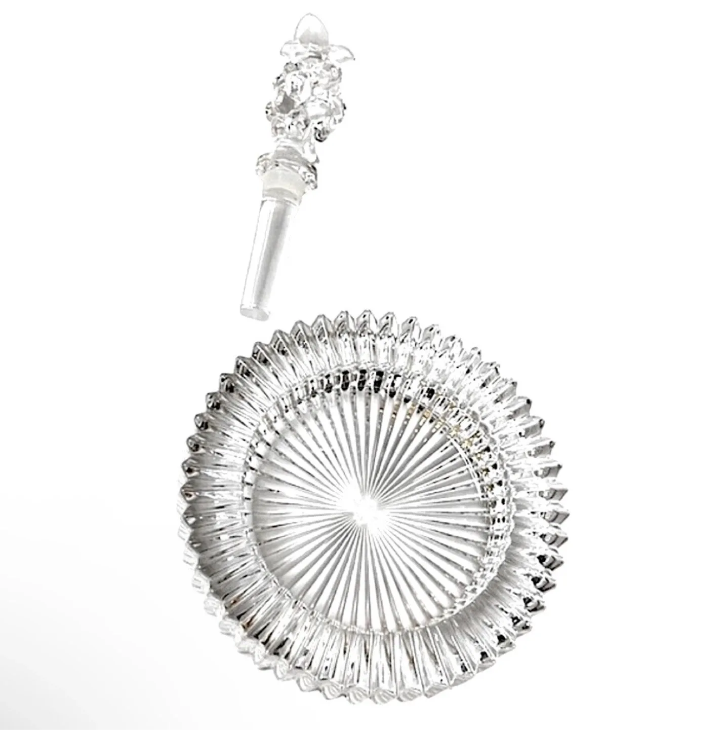 NEW Mikasa Diamond Fire Wine Coaster & Stopper image indicator(2)