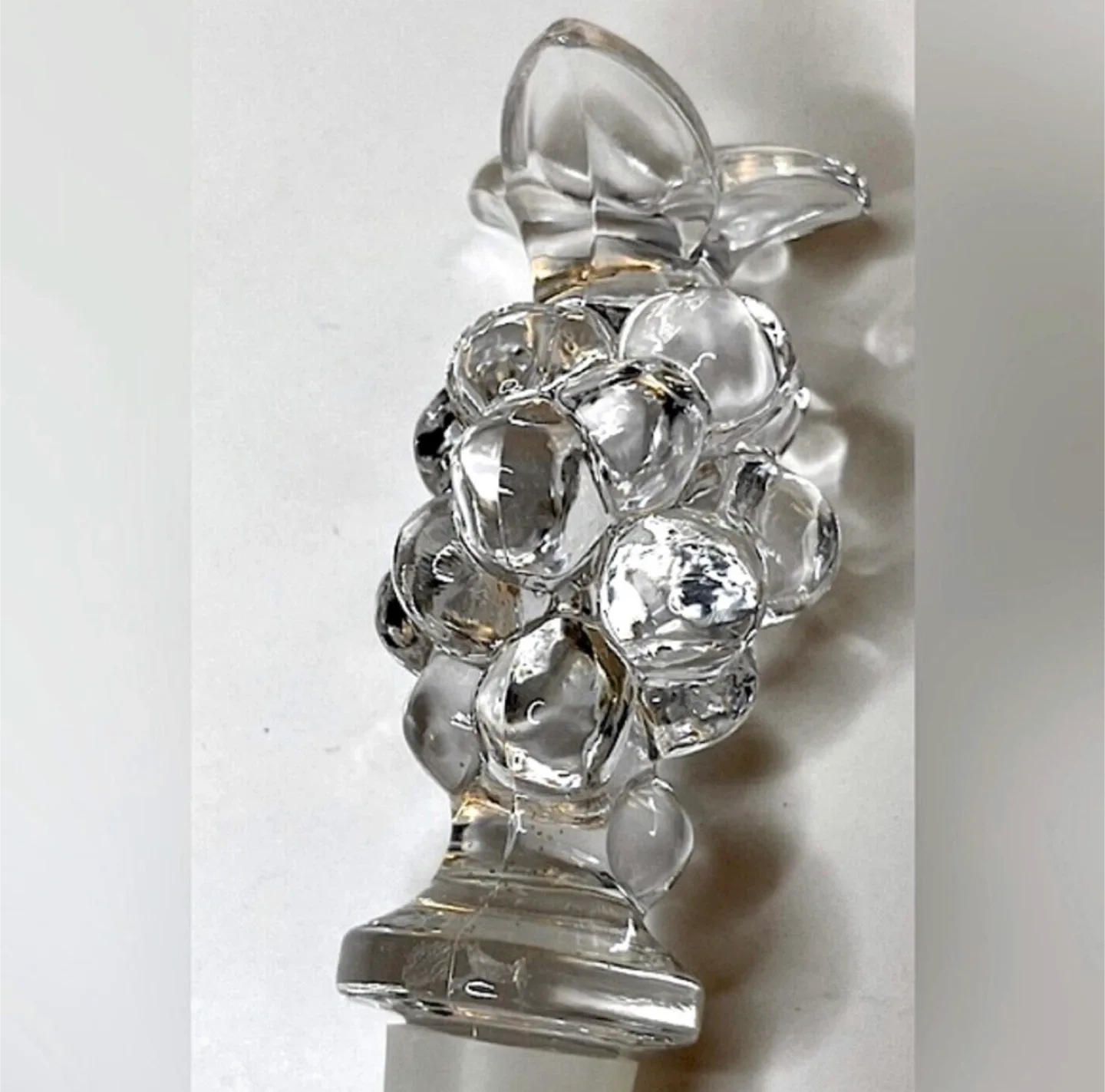 NEW Mikasa Diamond Fire Wine Coaster & Stopper image indicator(8)