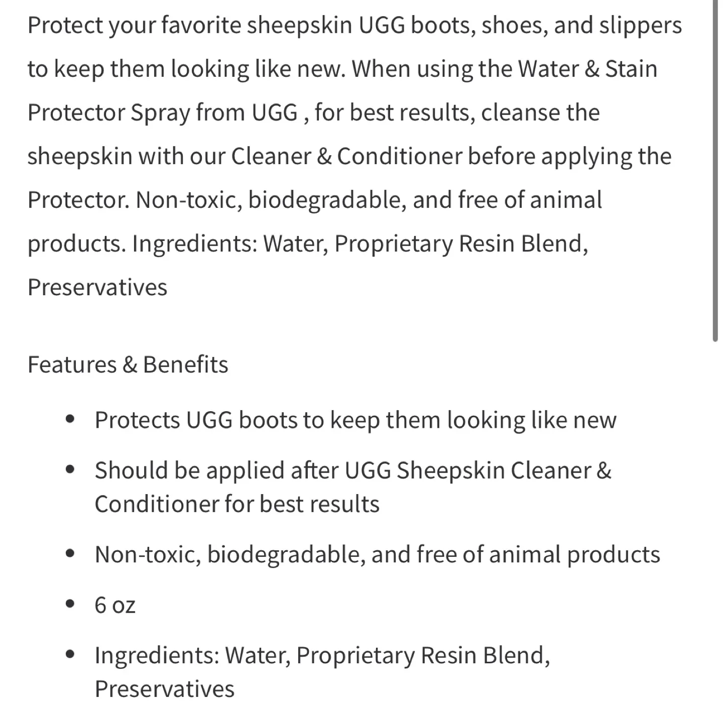 UGG Sheepskin & Suede Care Kit (Used Once) image indicator(2)