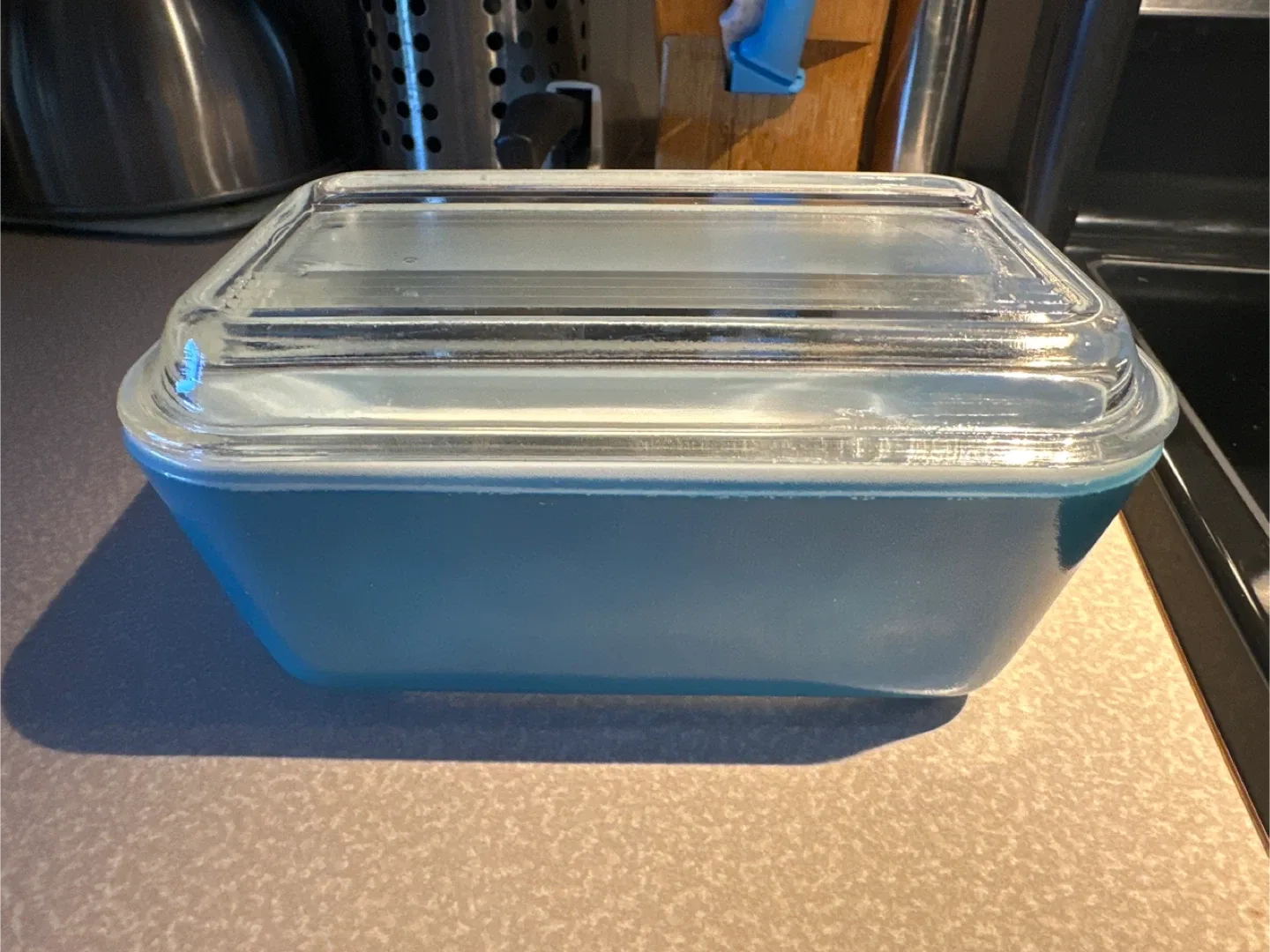 Vintage PYREX Primary Colours Refrigerator Dish