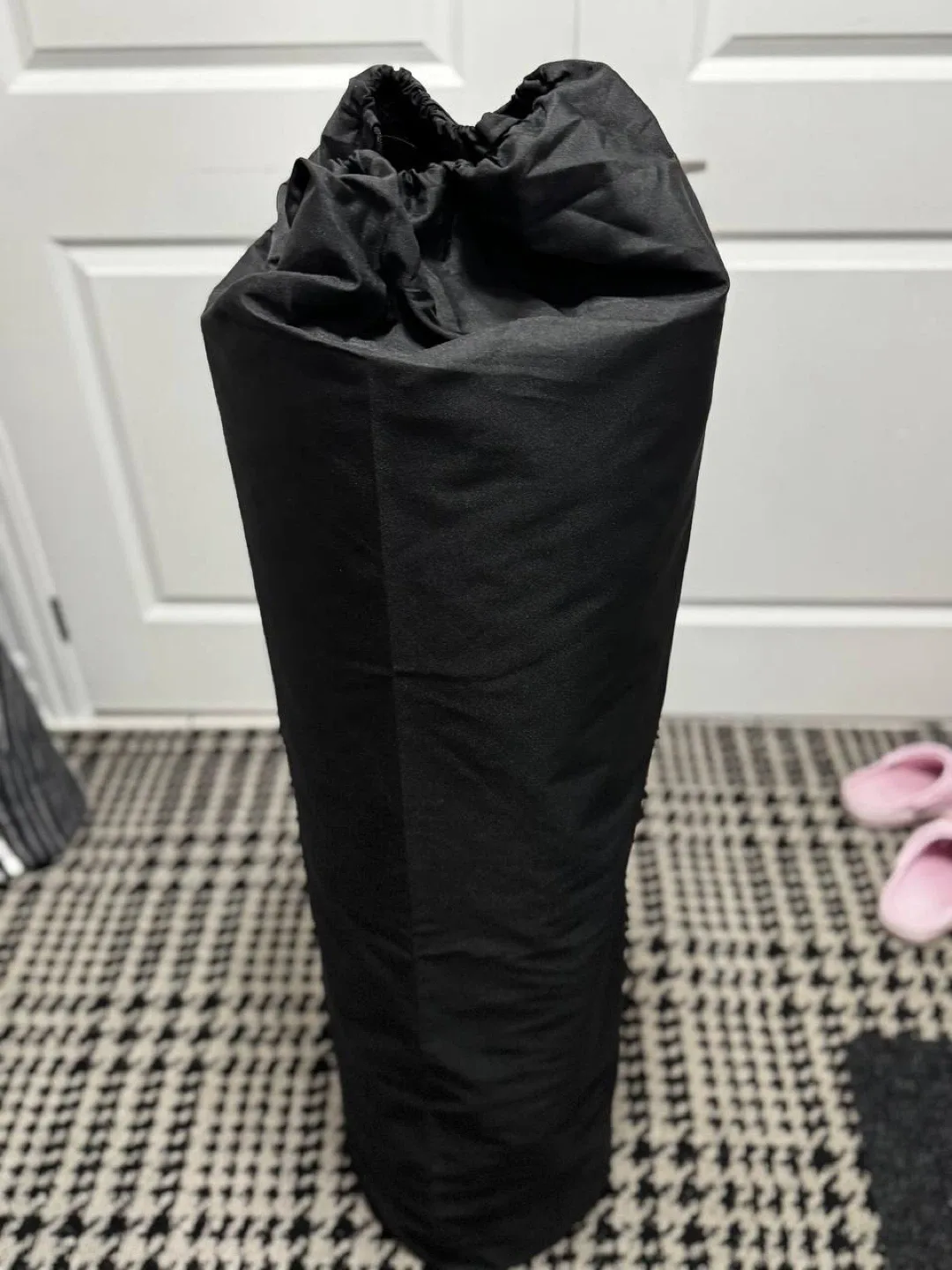 Nuveti Large Exercise Mat (Green/Pink) – 30mm Thick TPE – NEW image indicator(2)