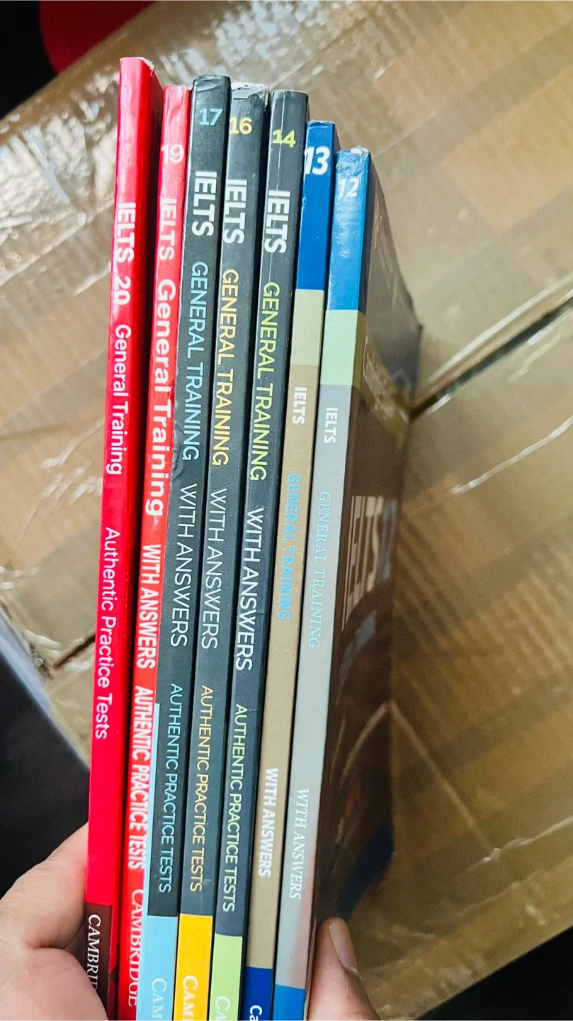 Cambridge IELTS General Training Books 12-14, 16-17, 19-20 image indicator(2)