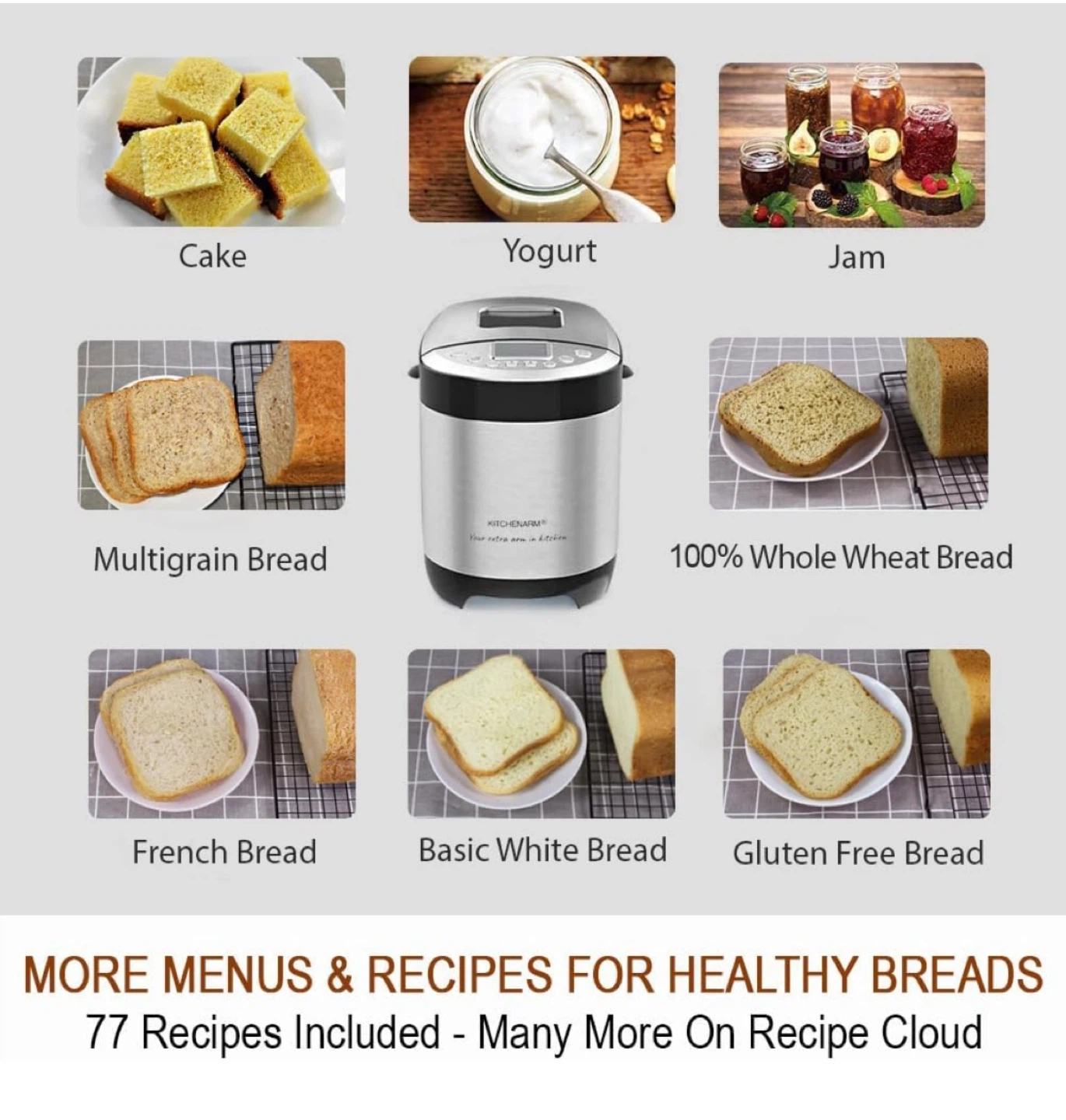 KitchenArm 29-in-1 Bread Machine - photo 5