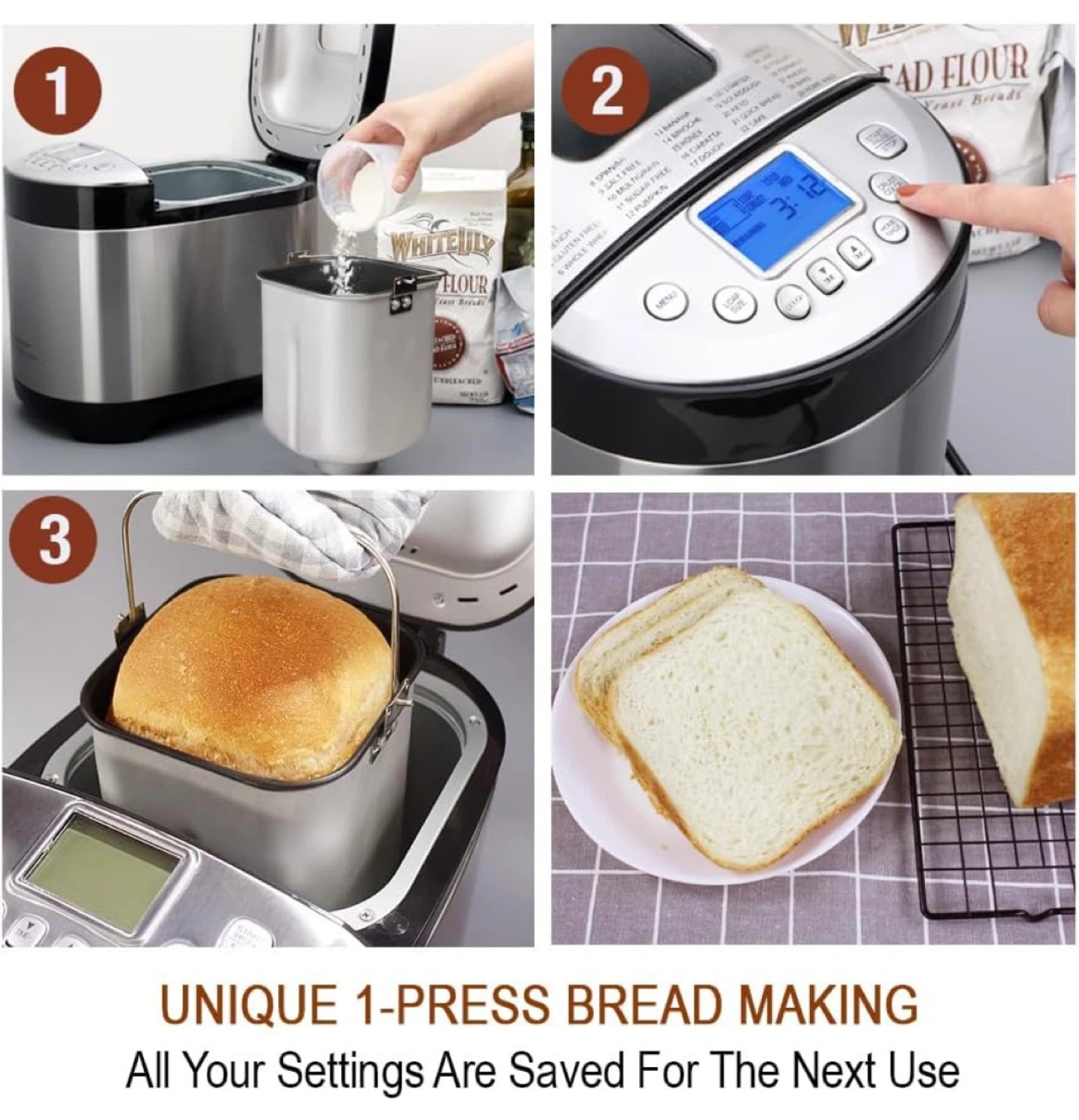 KitchenArm 29-in-1 Bread Machine - photo 4