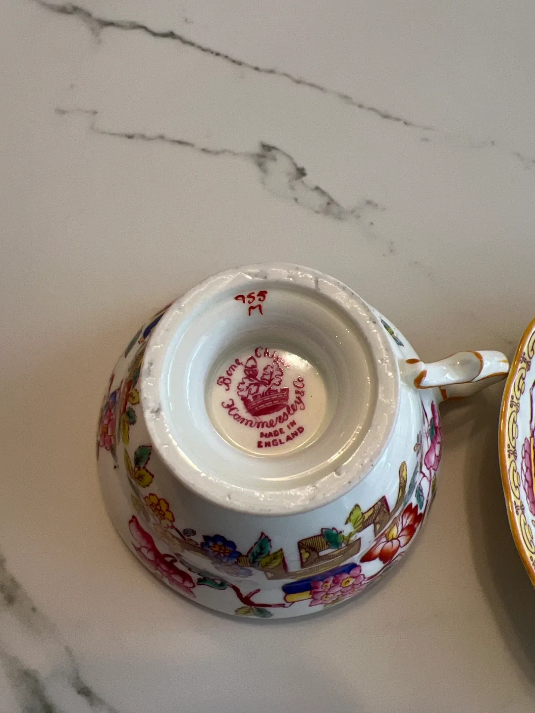 Hammersley & Co. Bone China Tea Cup & Saucer image indicator(4)